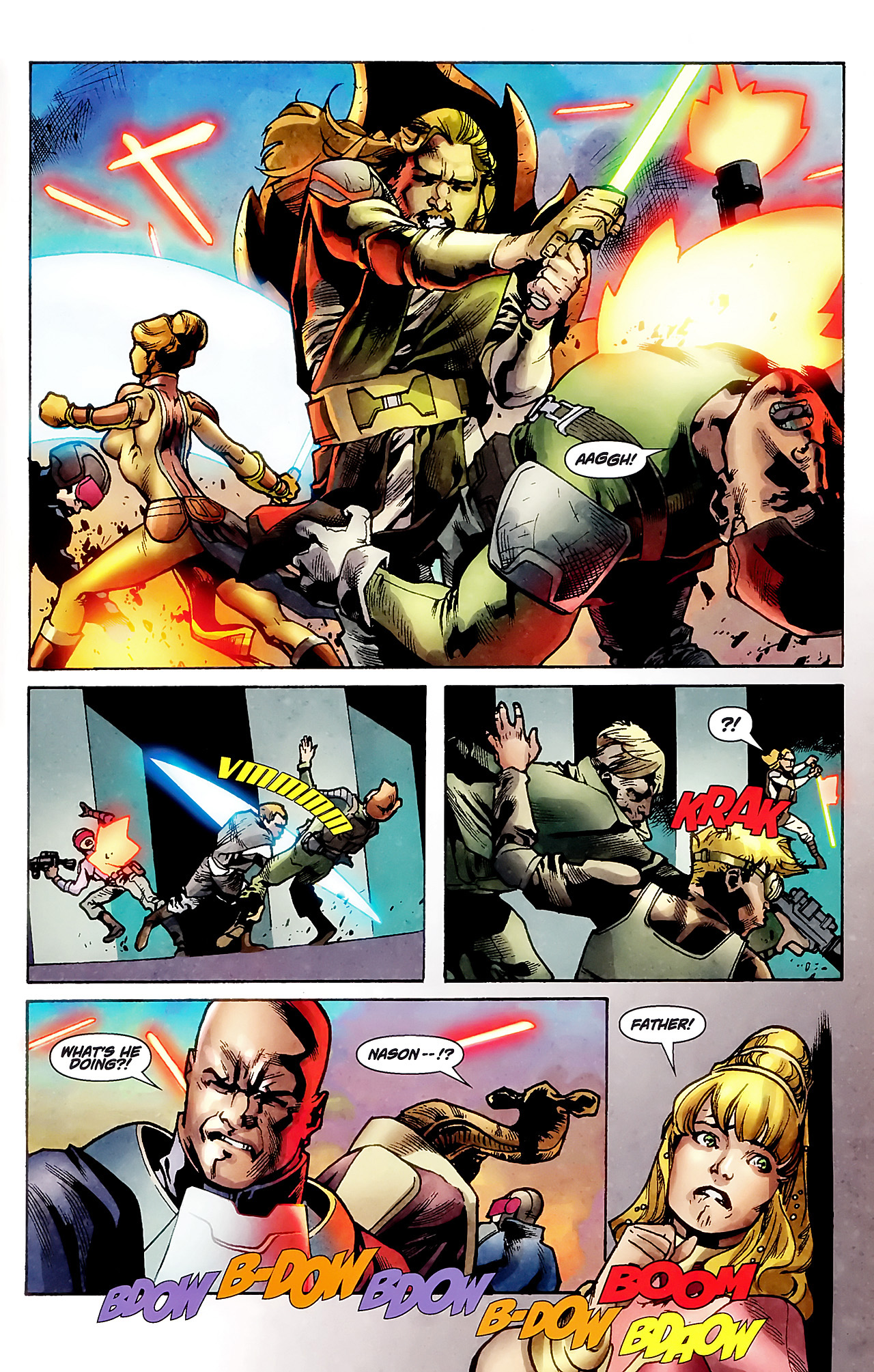 Read online Star Wars: Jedi - The Dark Side comic -  Issue #3 - 19