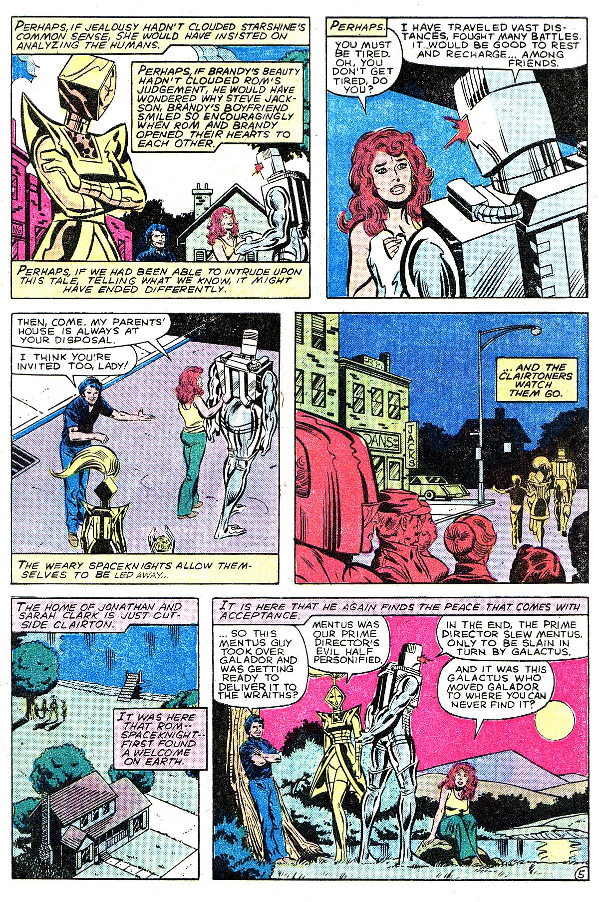 Read online ROM (1979) comic -  Issue #28 - 6