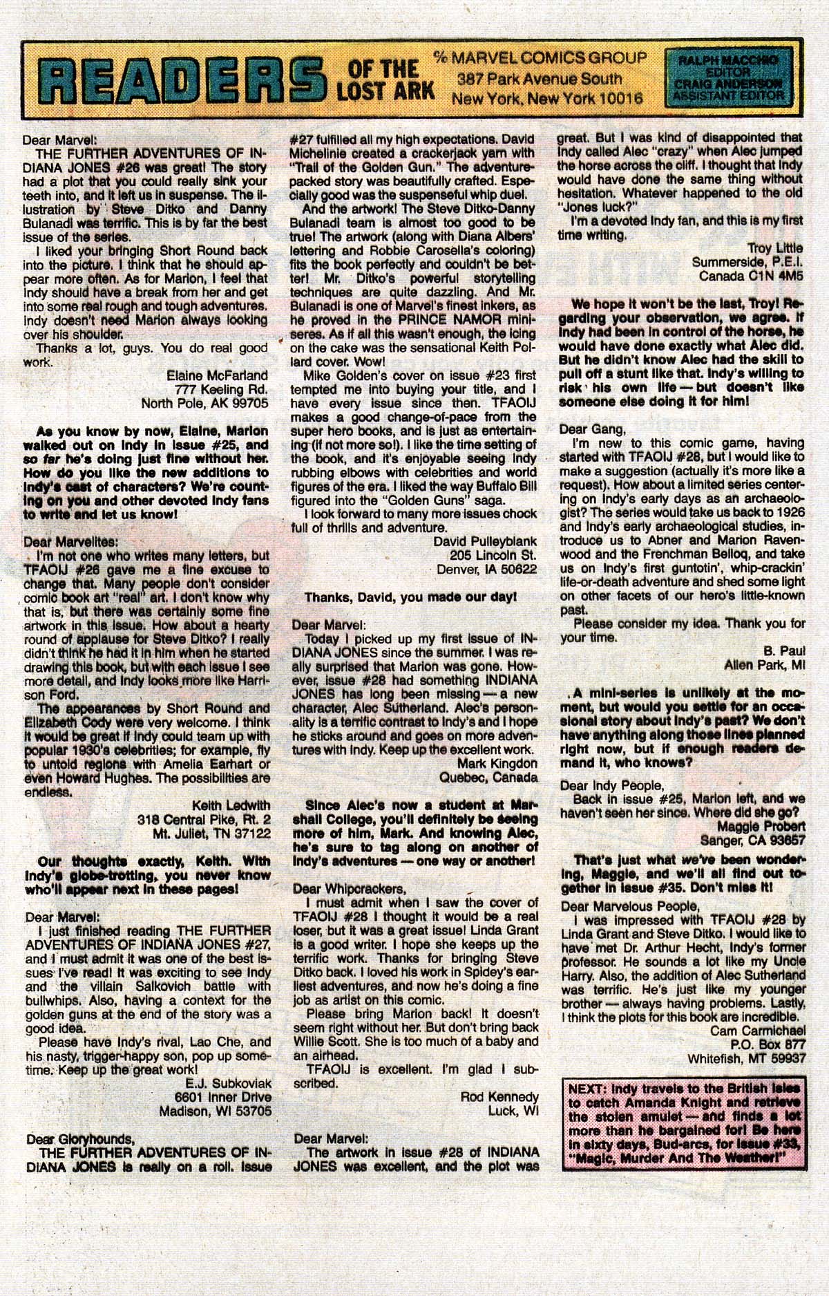 Read online The Further Adventures of Indiana Jones comic -  Issue #32 - 24