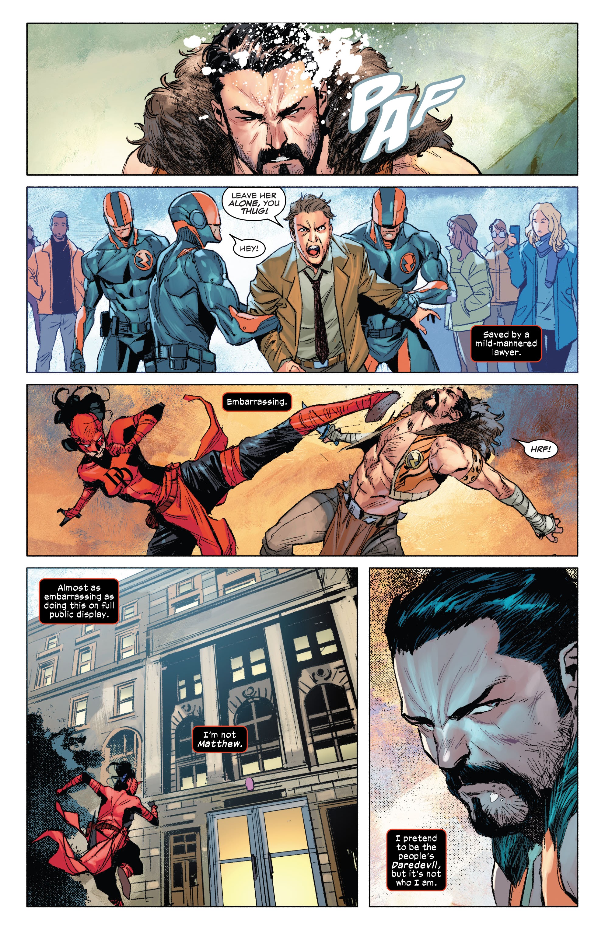 Read online Daredevil: Woman Without Fear comic -  Issue #3 - 7