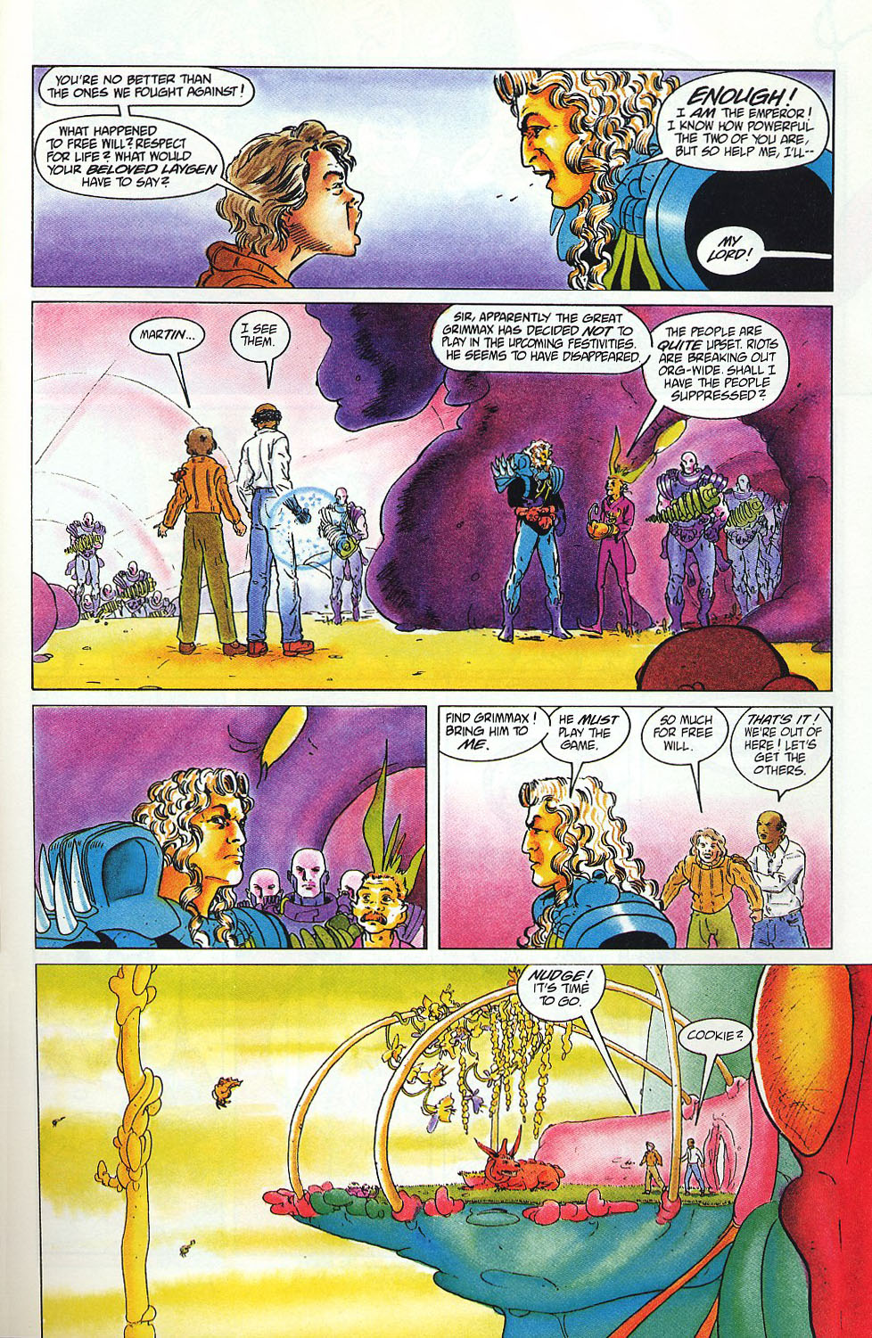Read online Warriors of Plasm comic -  Issue #8 - 12