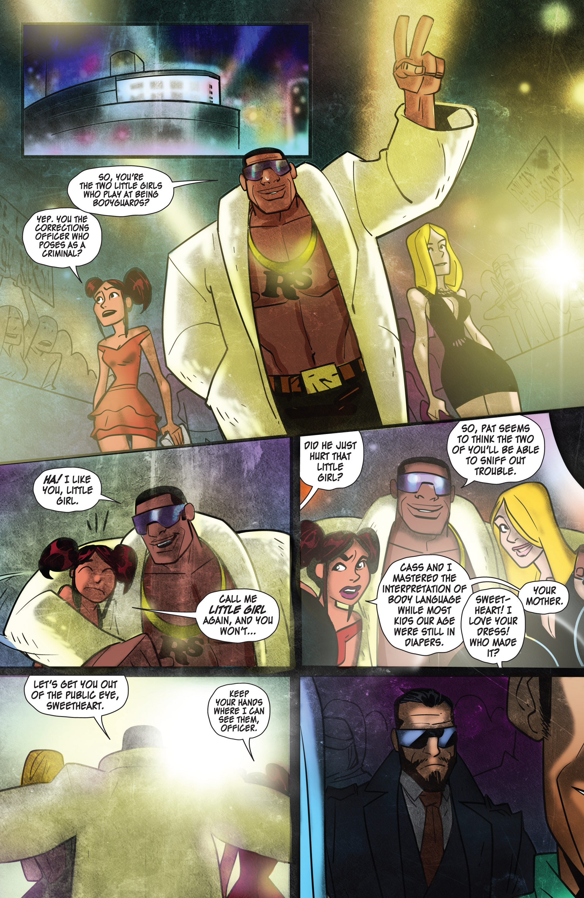 Read online Freelancers comic -  Issue #4 - 12