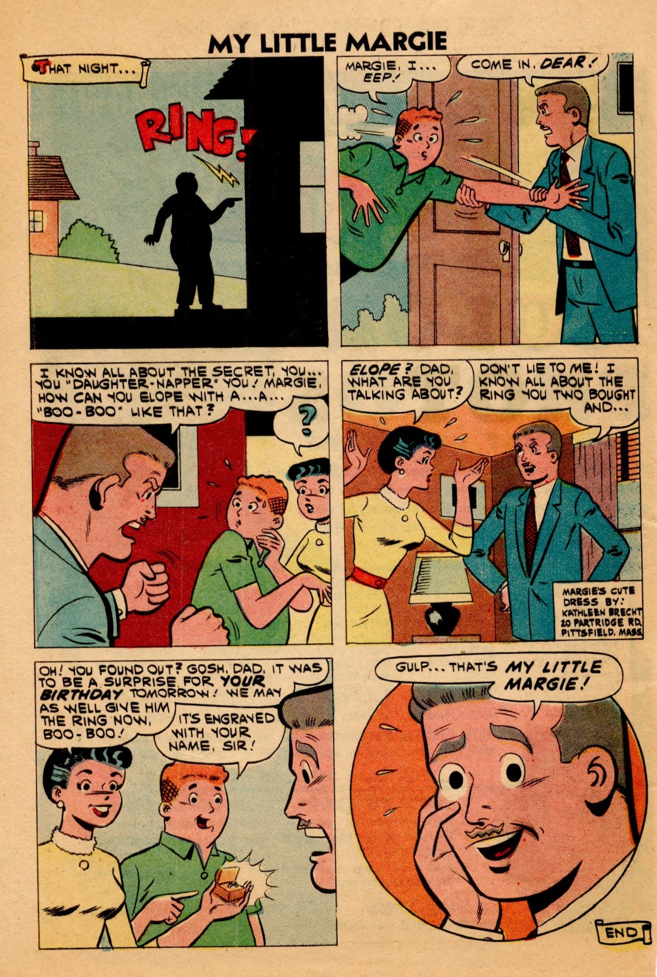 Read online My Little Margie (1954) comic -  Issue #38 - 32