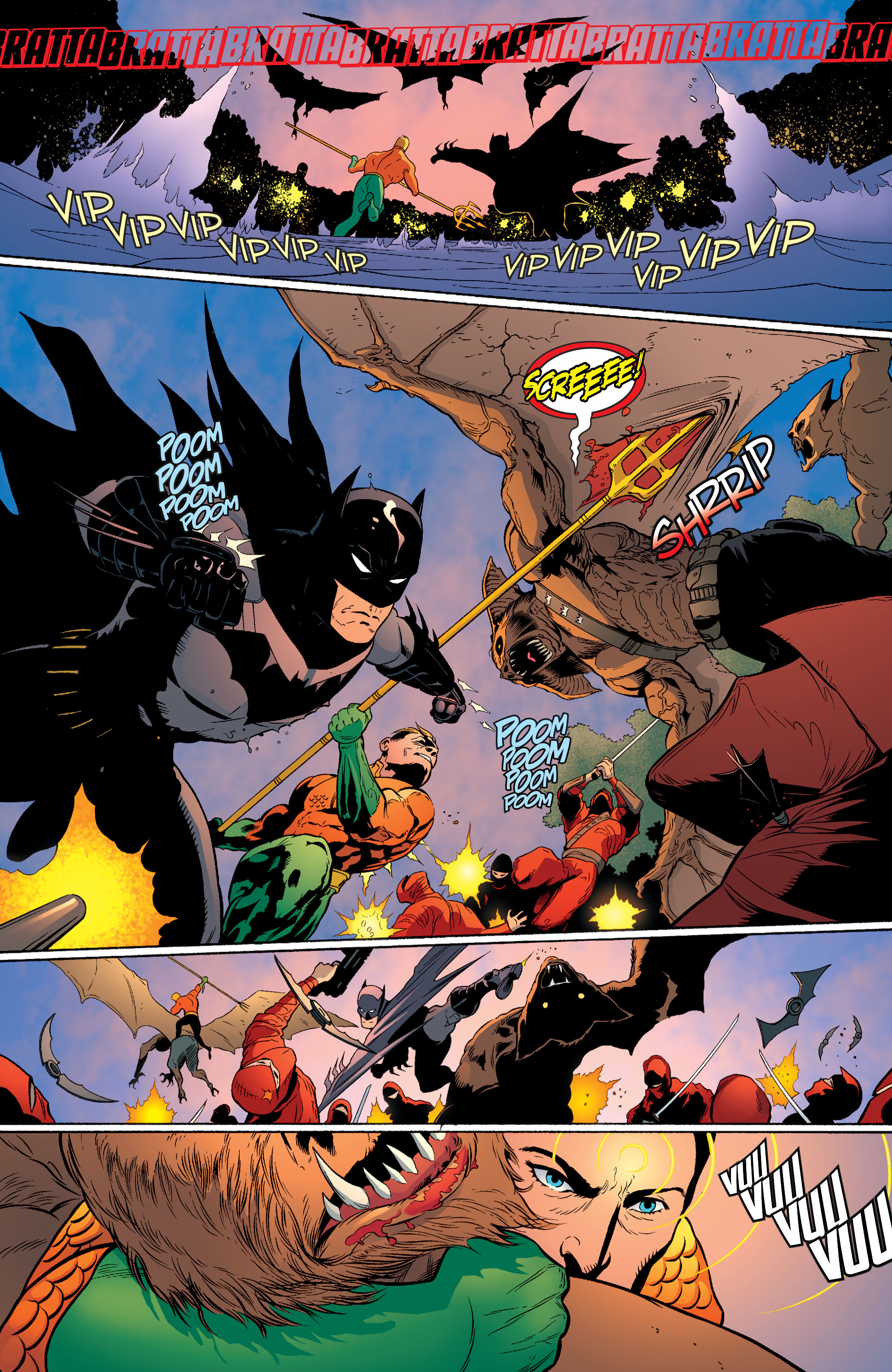 Read online Batman and Robin (2011) comic -  Issue #29 - Batman and Aquaman - 7