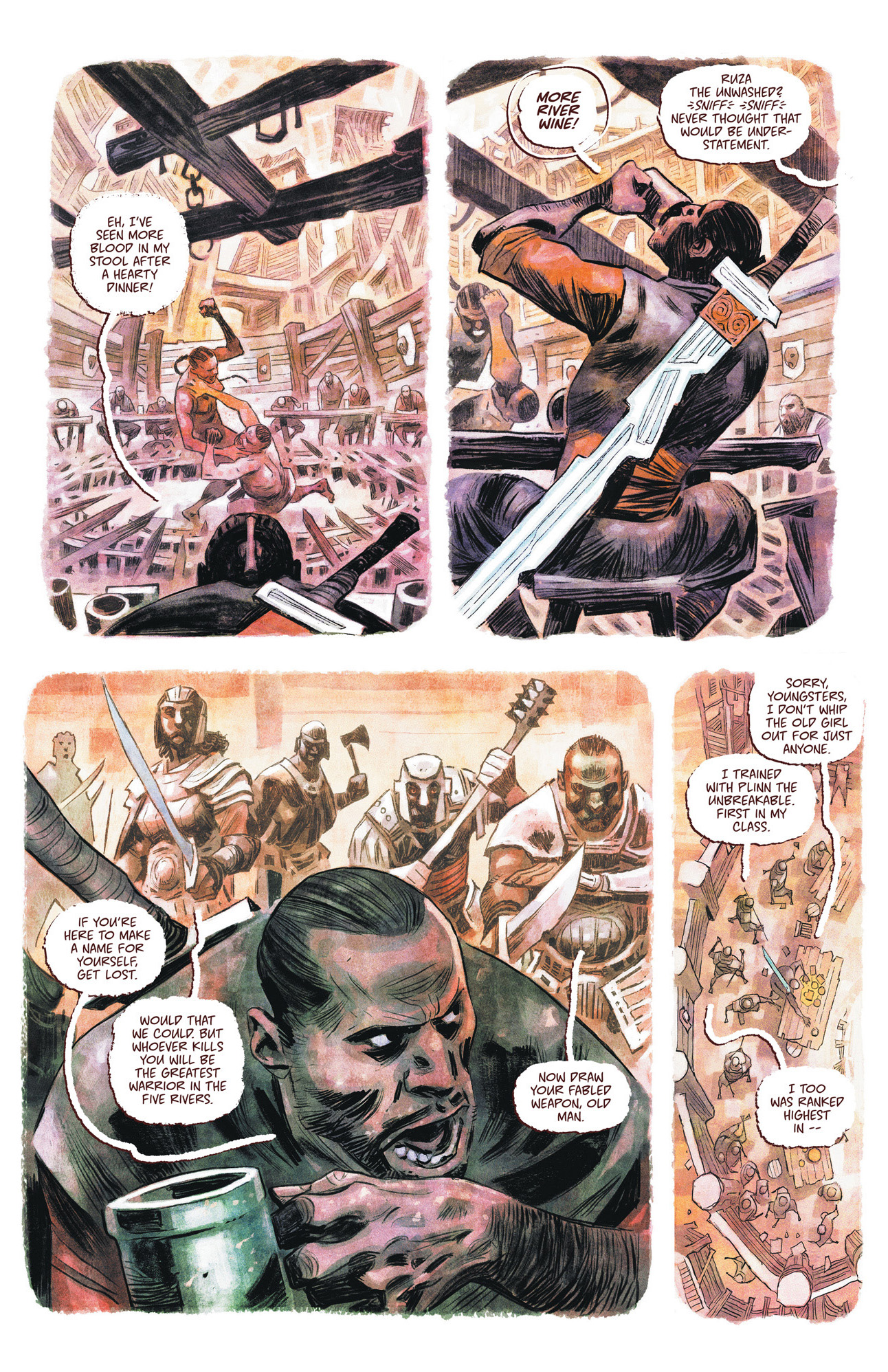 Read online Forgotten Blade comic -  Issue # TPB (Part 1) - 17