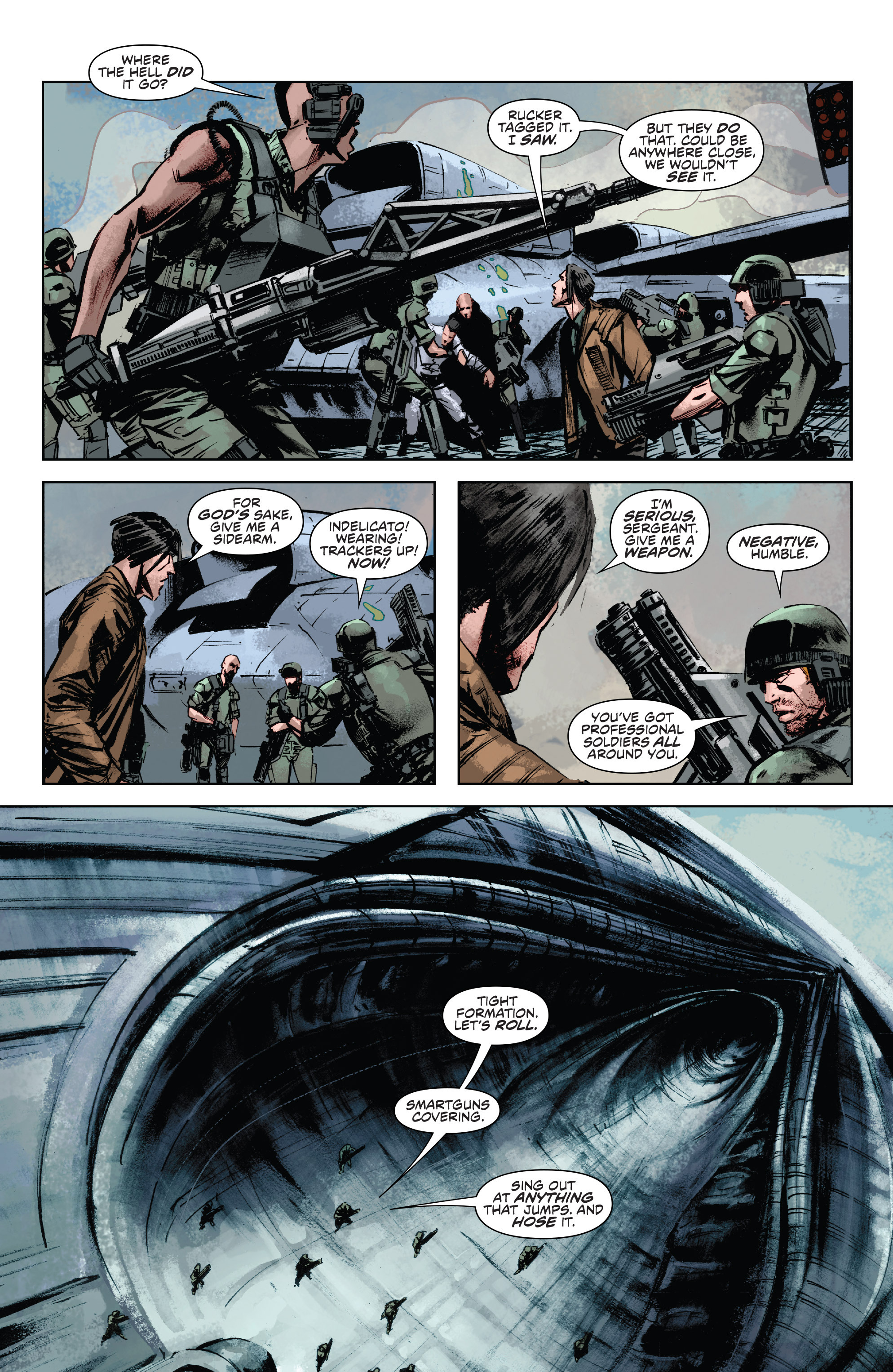 Read online Predator: Life And Death comic -  Issue #4 - 4