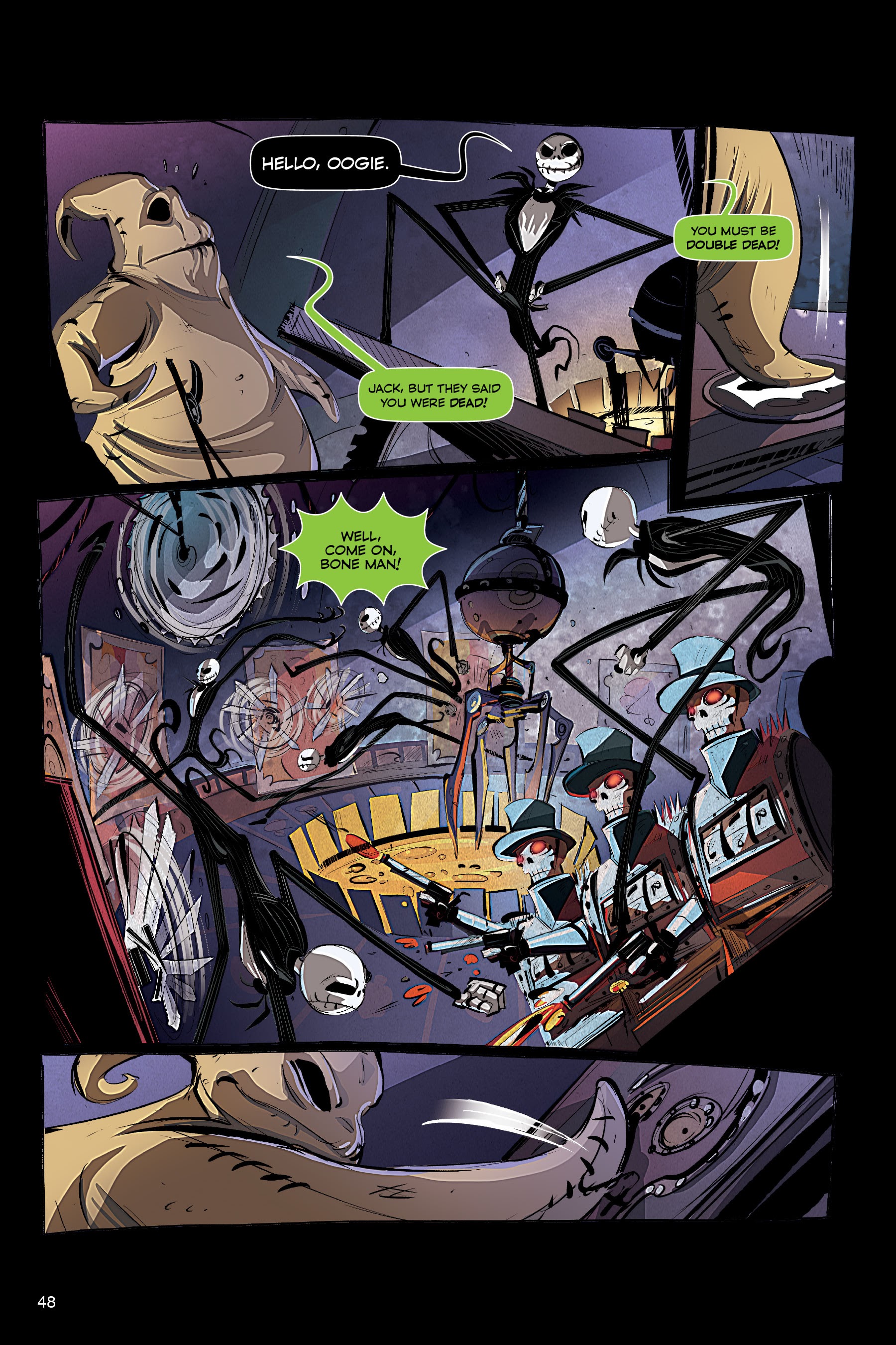 Read online Disney The Nightmare Before Christmas: The Story of the Movie in Comics comic -  Issue # Full - 47