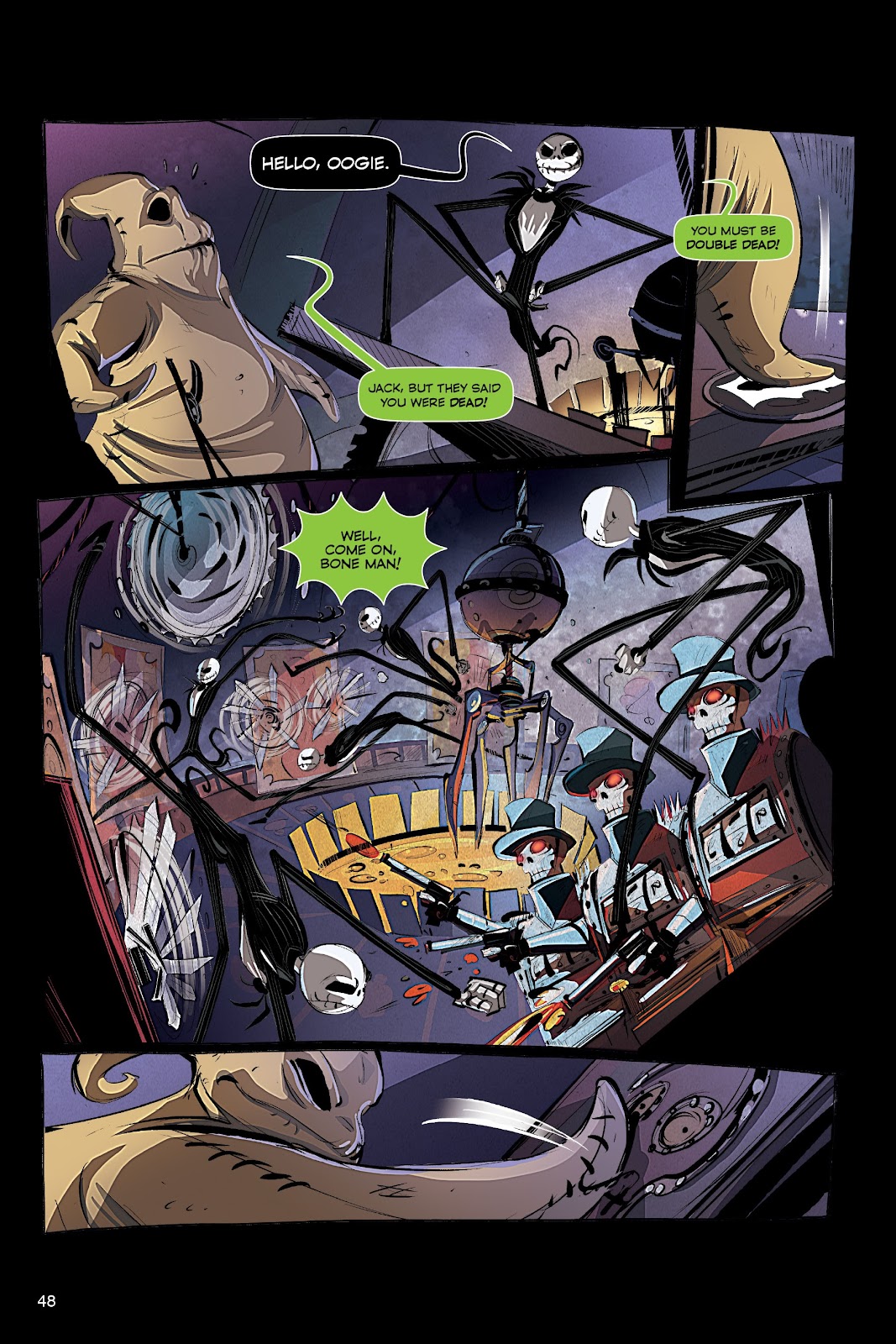 Disney The Nightmare Before Christmas: The Story of the Movie in Comics issue Full - Page 47