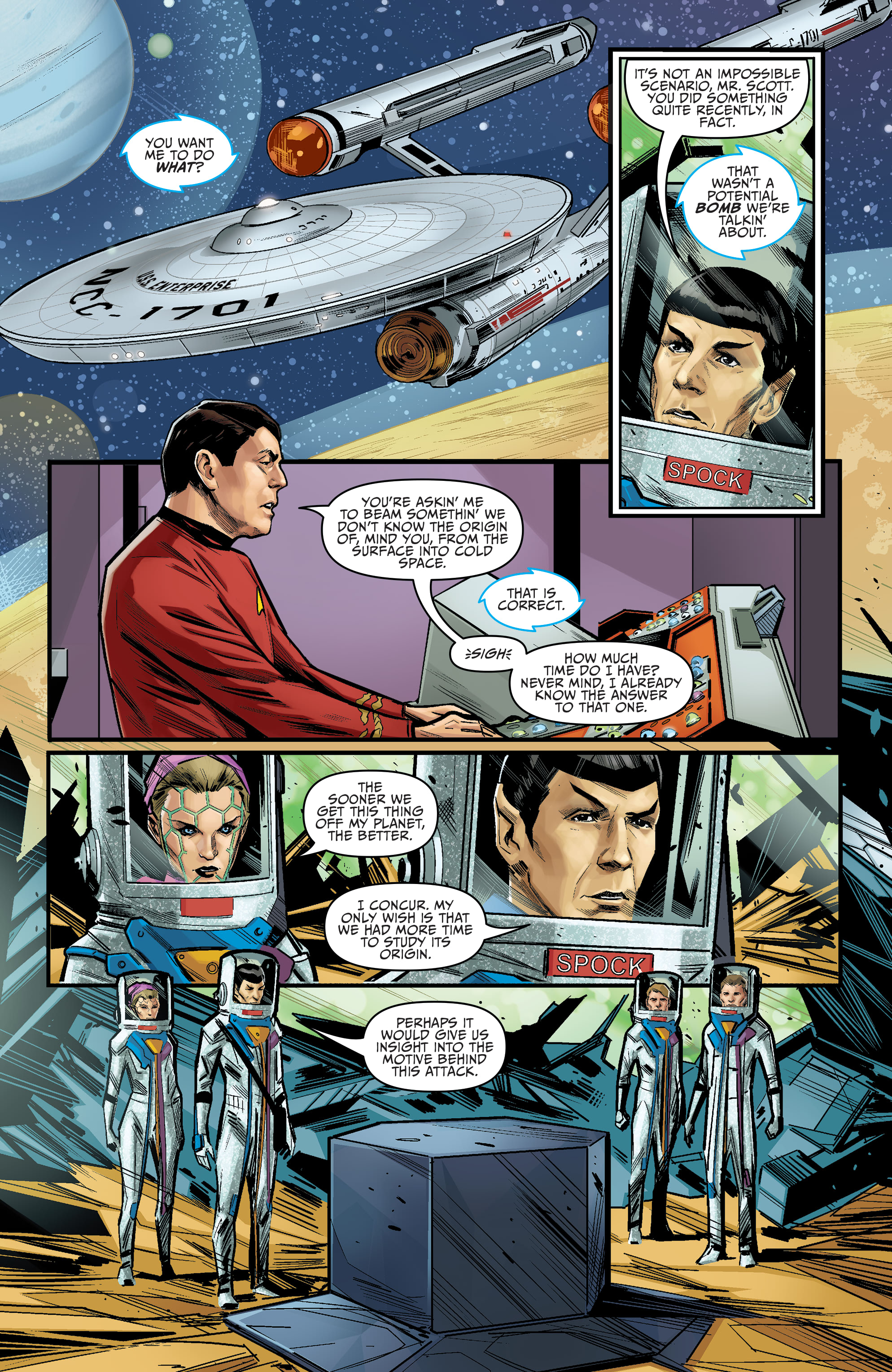 Read online Star Trek: Year Five comic -  Issue #19 - 13
