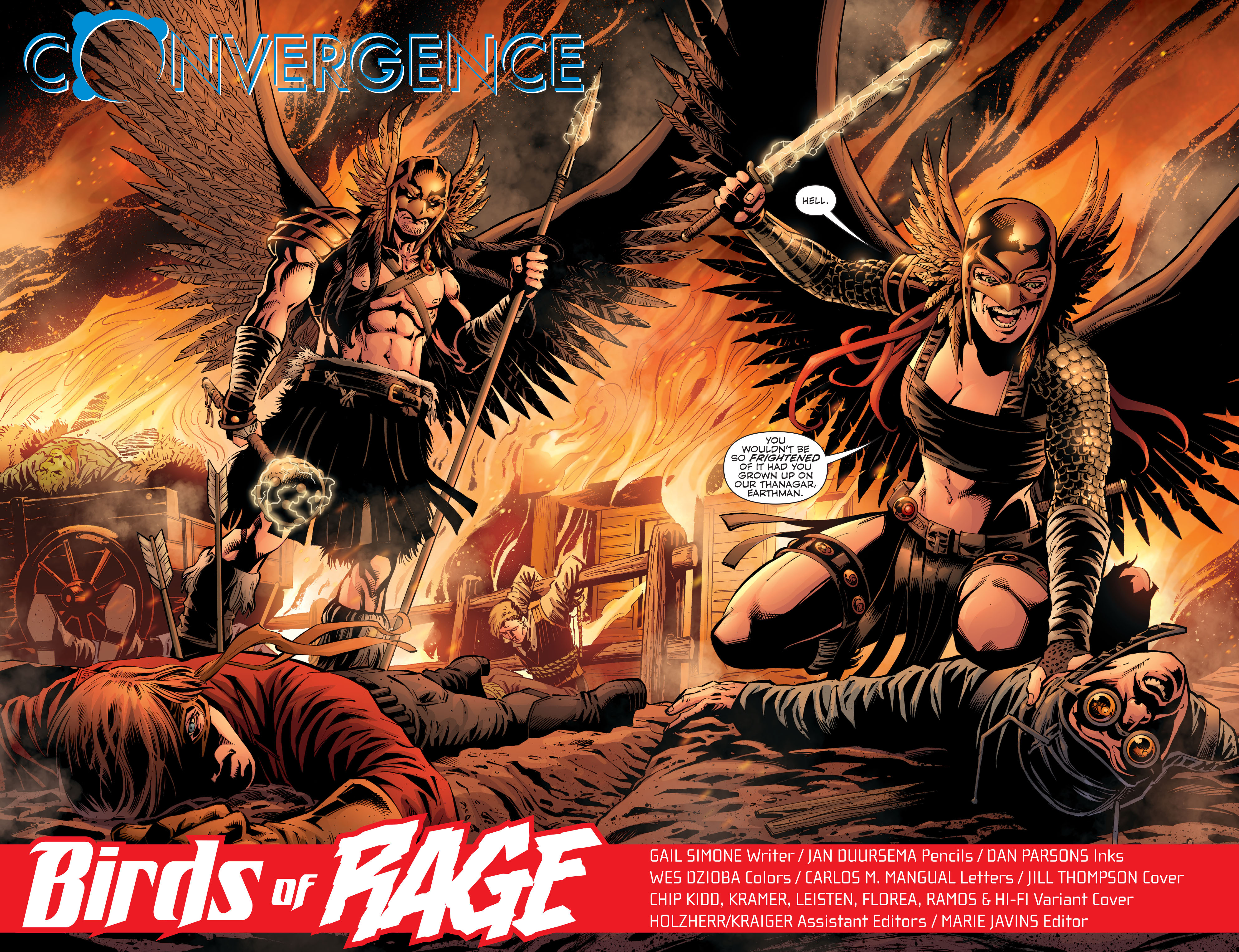 Read online Convergence Nightwing/Oracle comic -  Issue #1 - 4