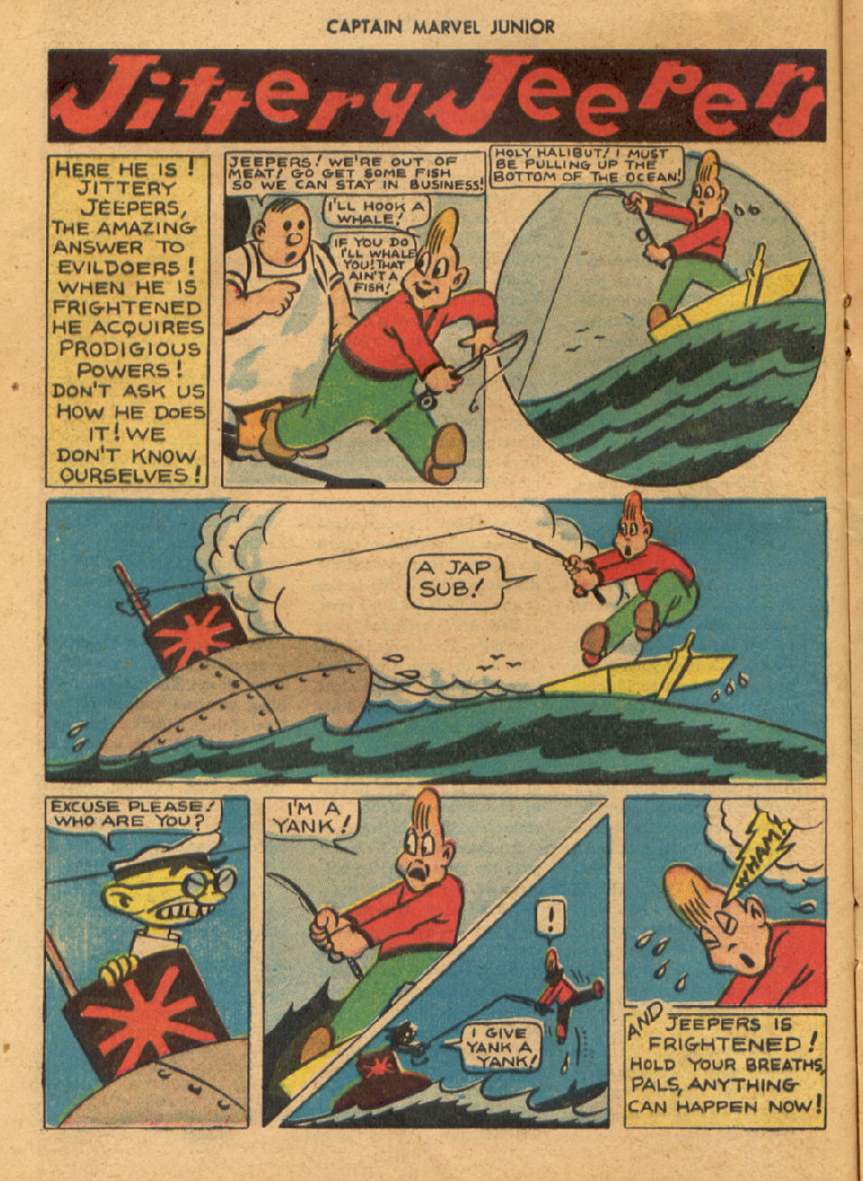 Read online Captain Marvel, Jr. comic -  Issue #31 - 16