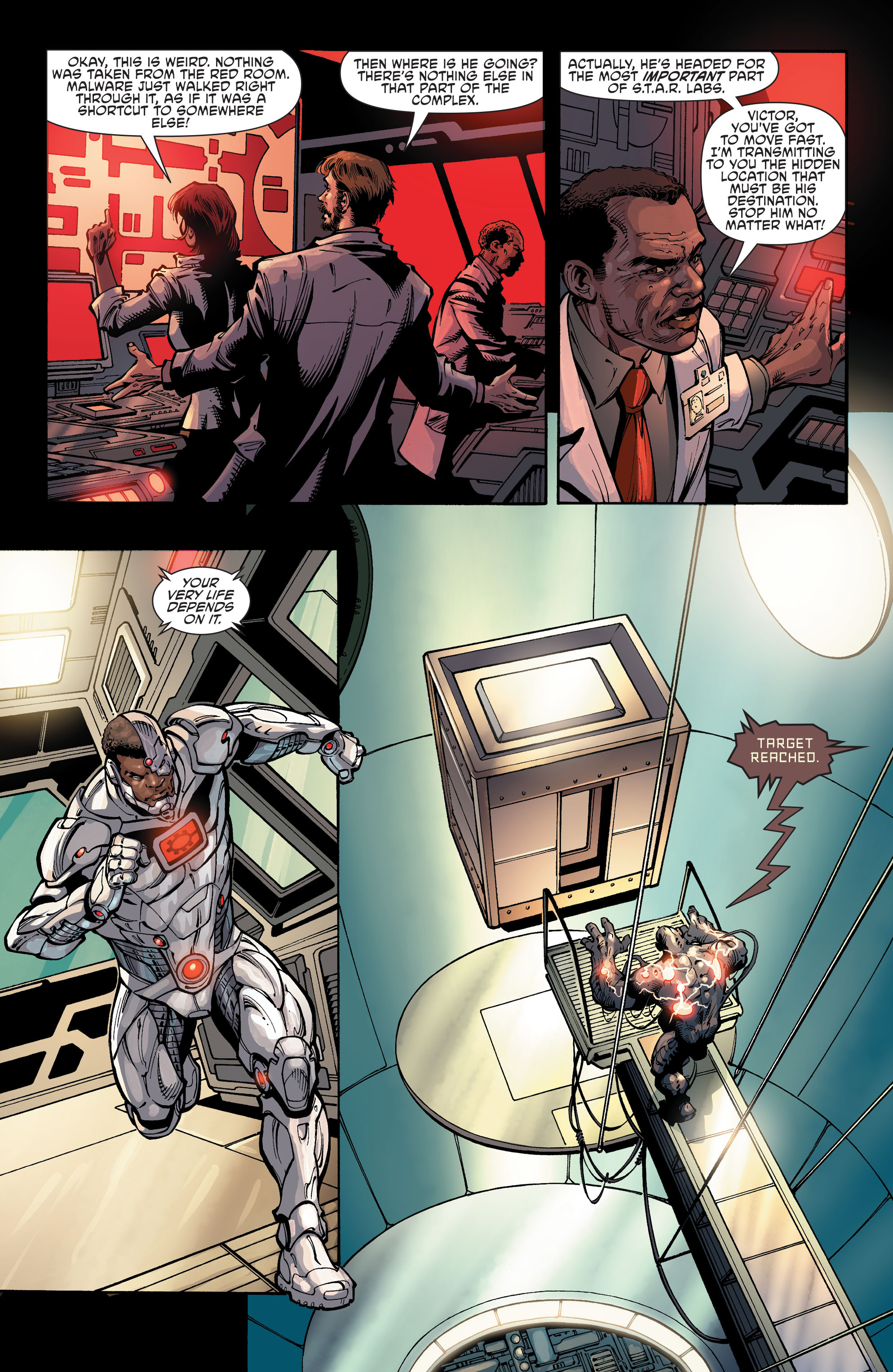 Read online Cyborg: Rebirth comic -  Issue # Full - 17