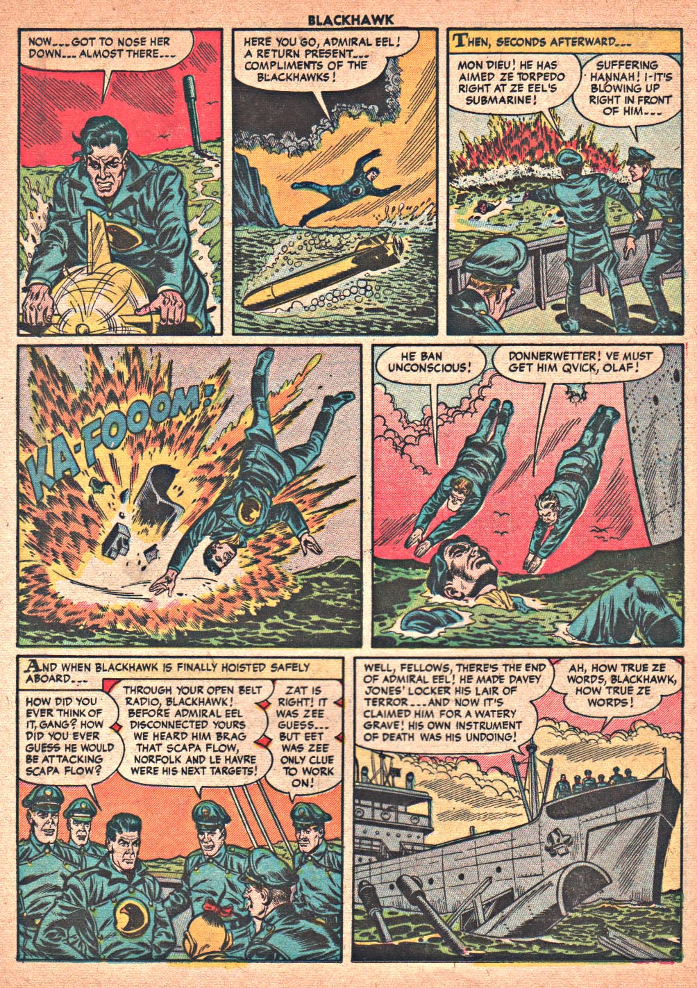 Read online Blackhawk (1957) comic -  Issue #86 - 12