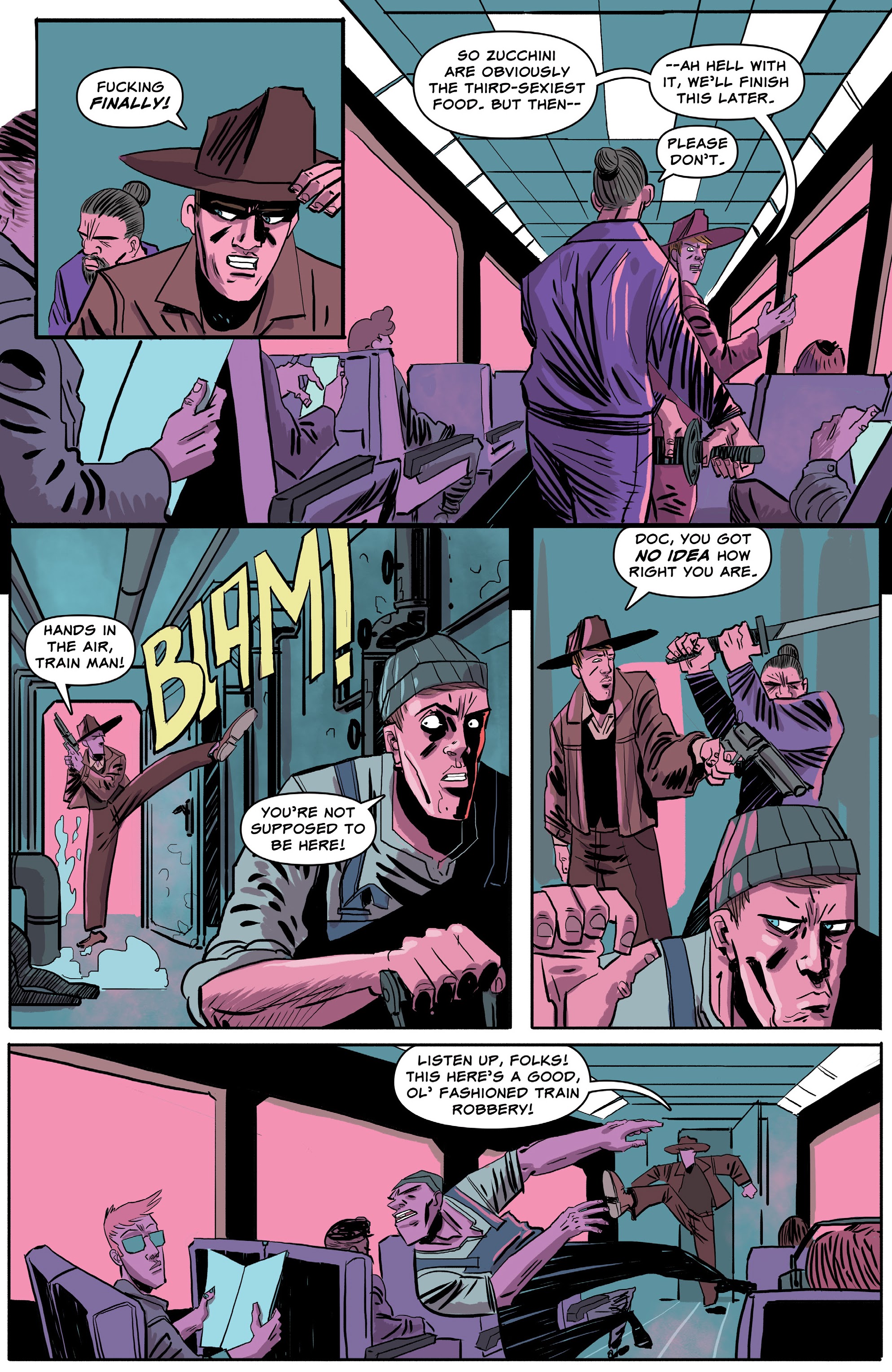 Read online Heavenly Blues comic -  Issue #6 - 9