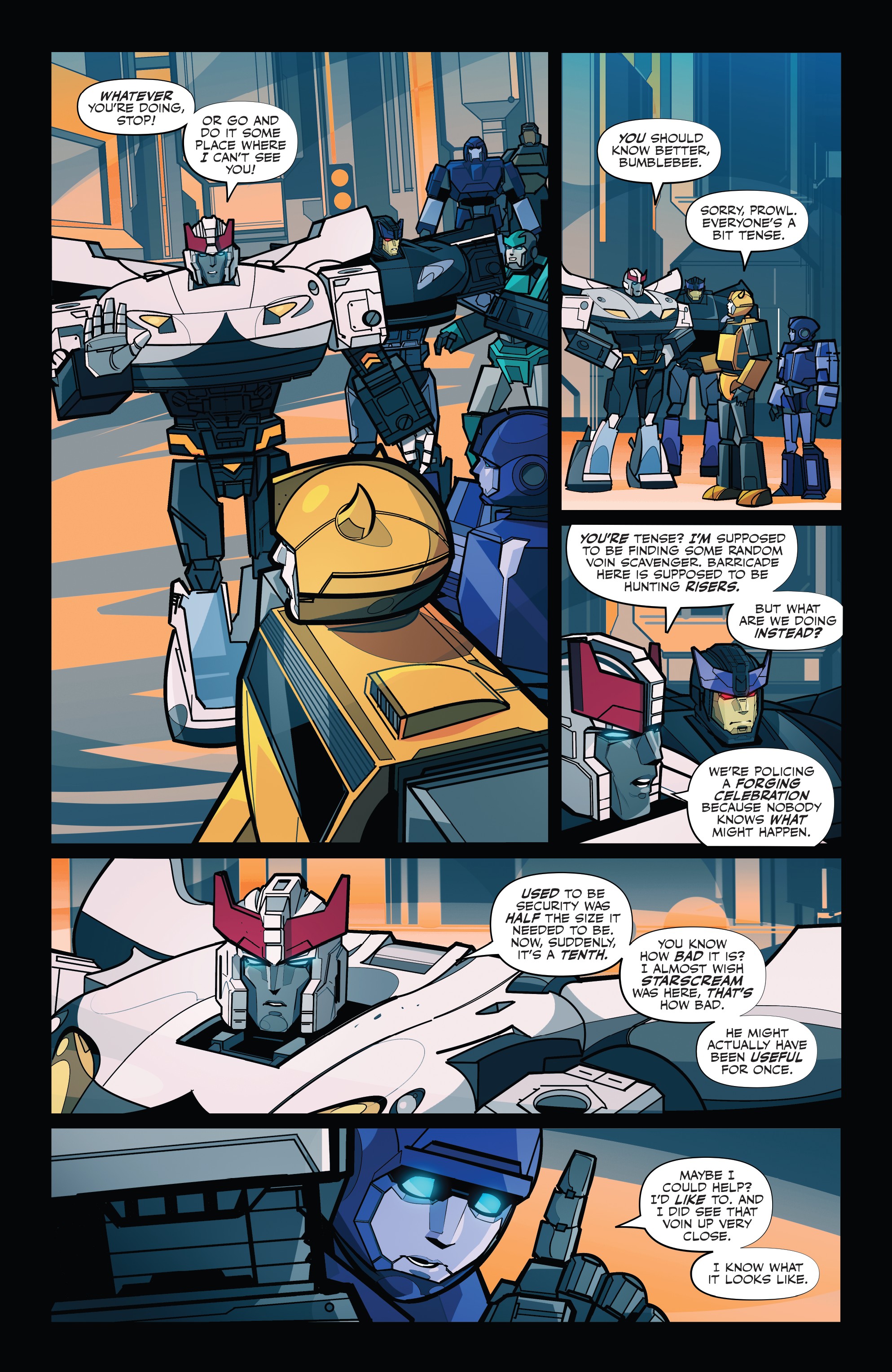 Read online Transformers (2019) comic -  Issue #4 - 16