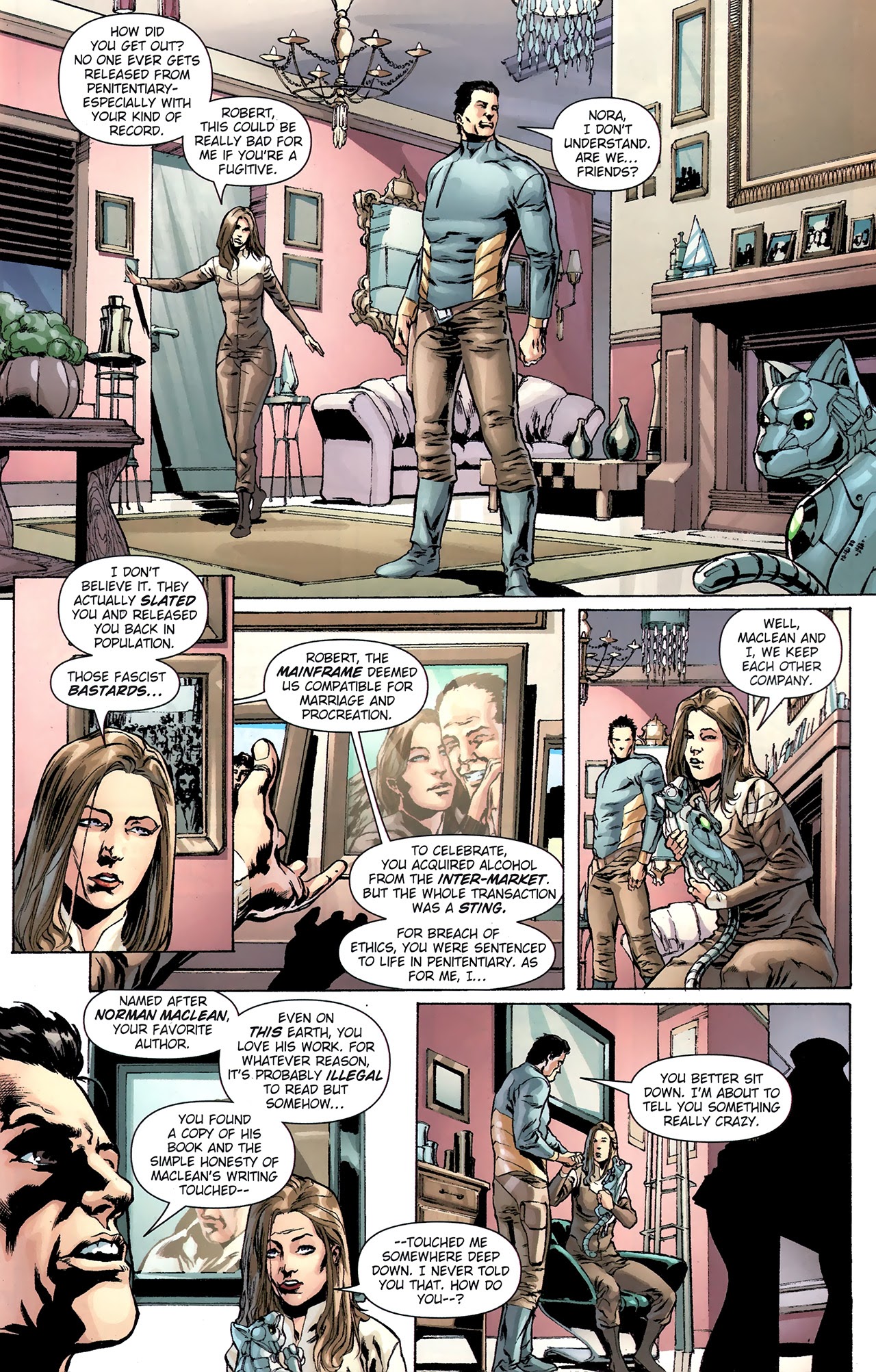 Read online Dean Koontz's Nevermore comic -  Issue #1 - 25
