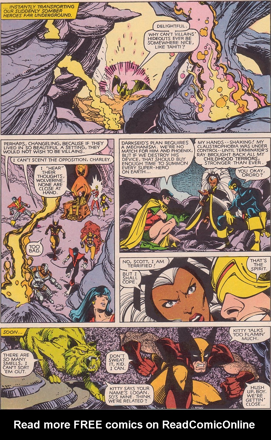 Read online Marvel and DC Present featuring The Uncanny X-Men and The New Teen Titans comic -  Issue # Full - 47