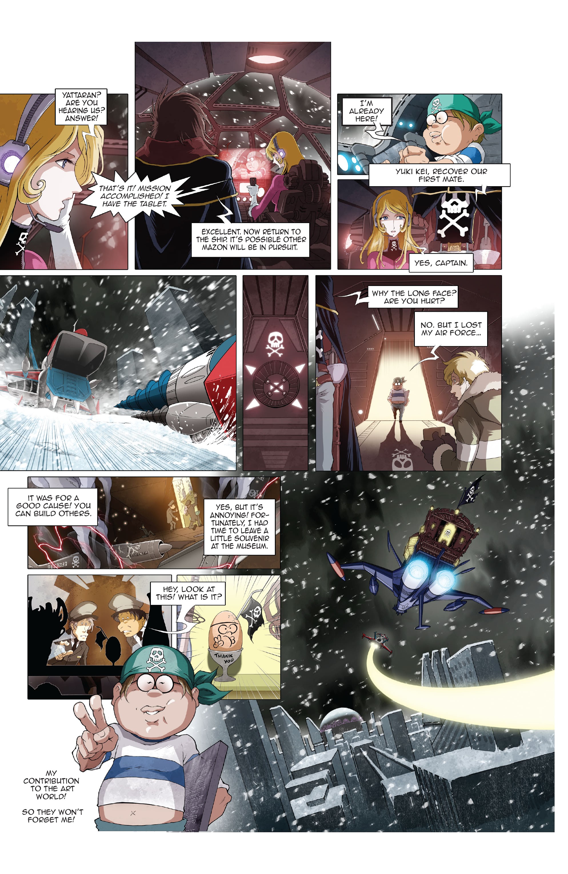 Read online Space Pirate Captain Harlock comic -  Issue #2 - 12