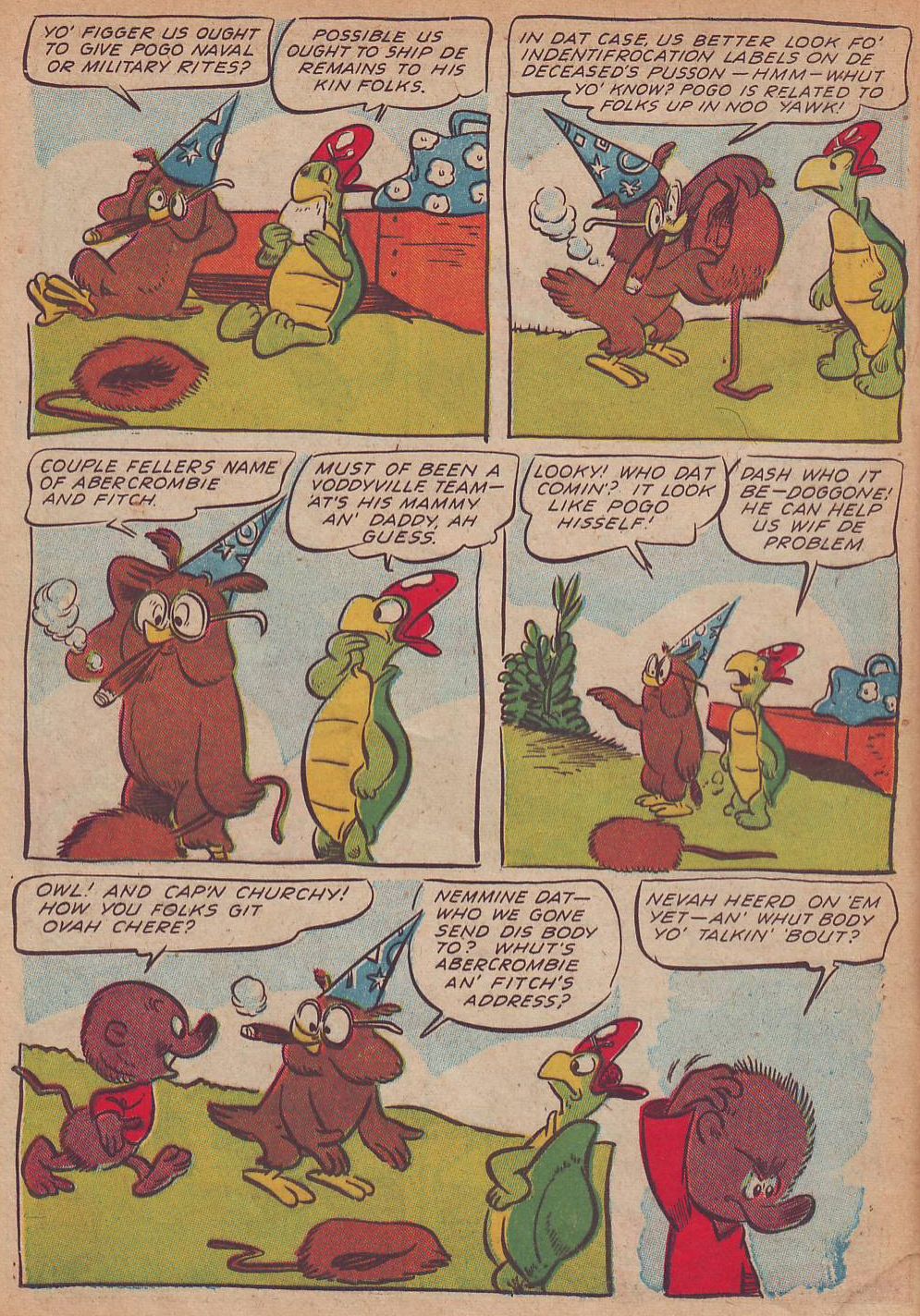 Read online Animal Comics comic -  Issue #21 - 22