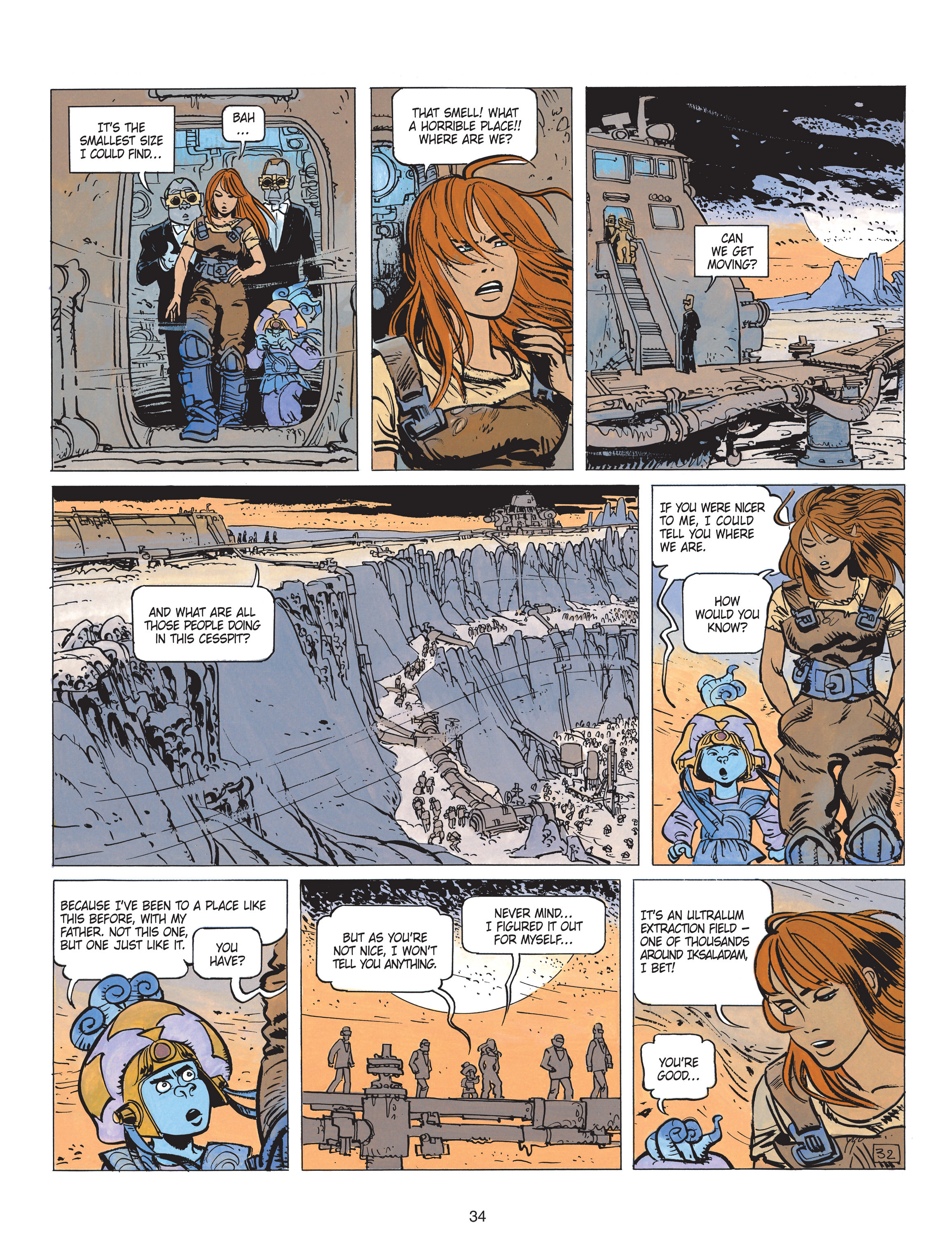 Read online Valerian and Laureline comic -  Issue #16 - 34