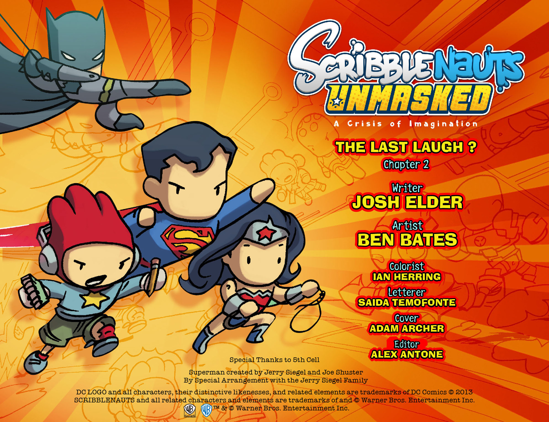 Read online Scribblenauts Unmasked: A Crisis of Imagination comic -  Issue #2 - 2