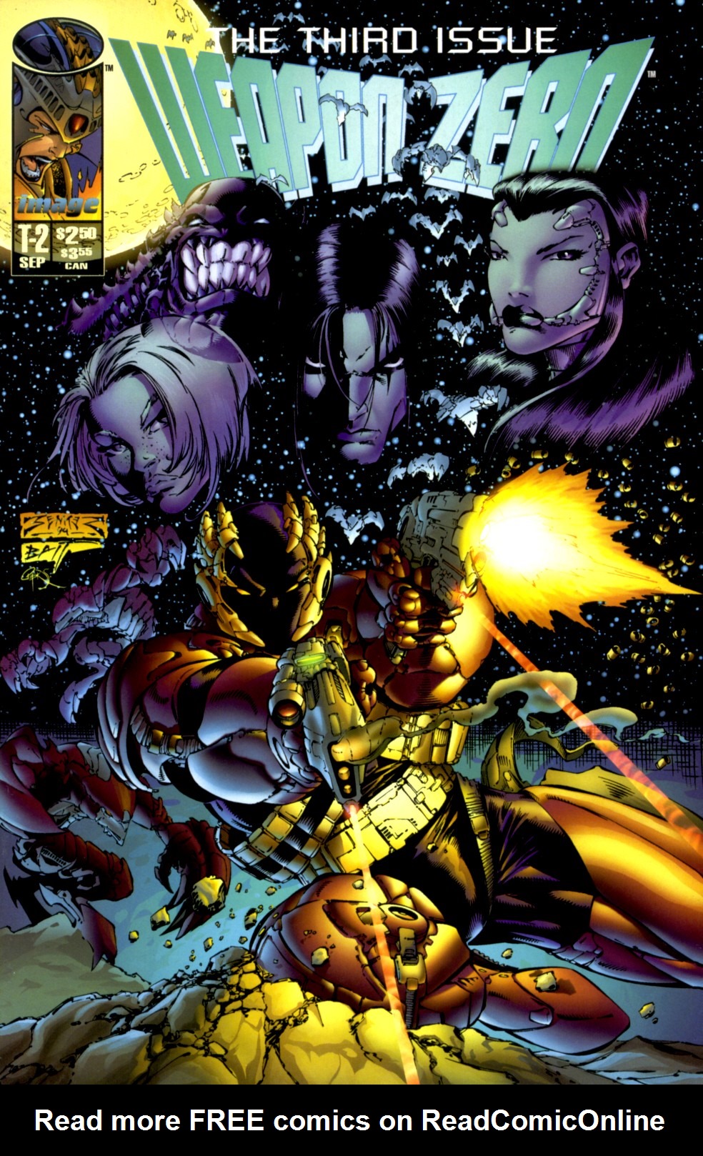 Read online Weapon Zero (1995) comic -  Issue #3 - 1