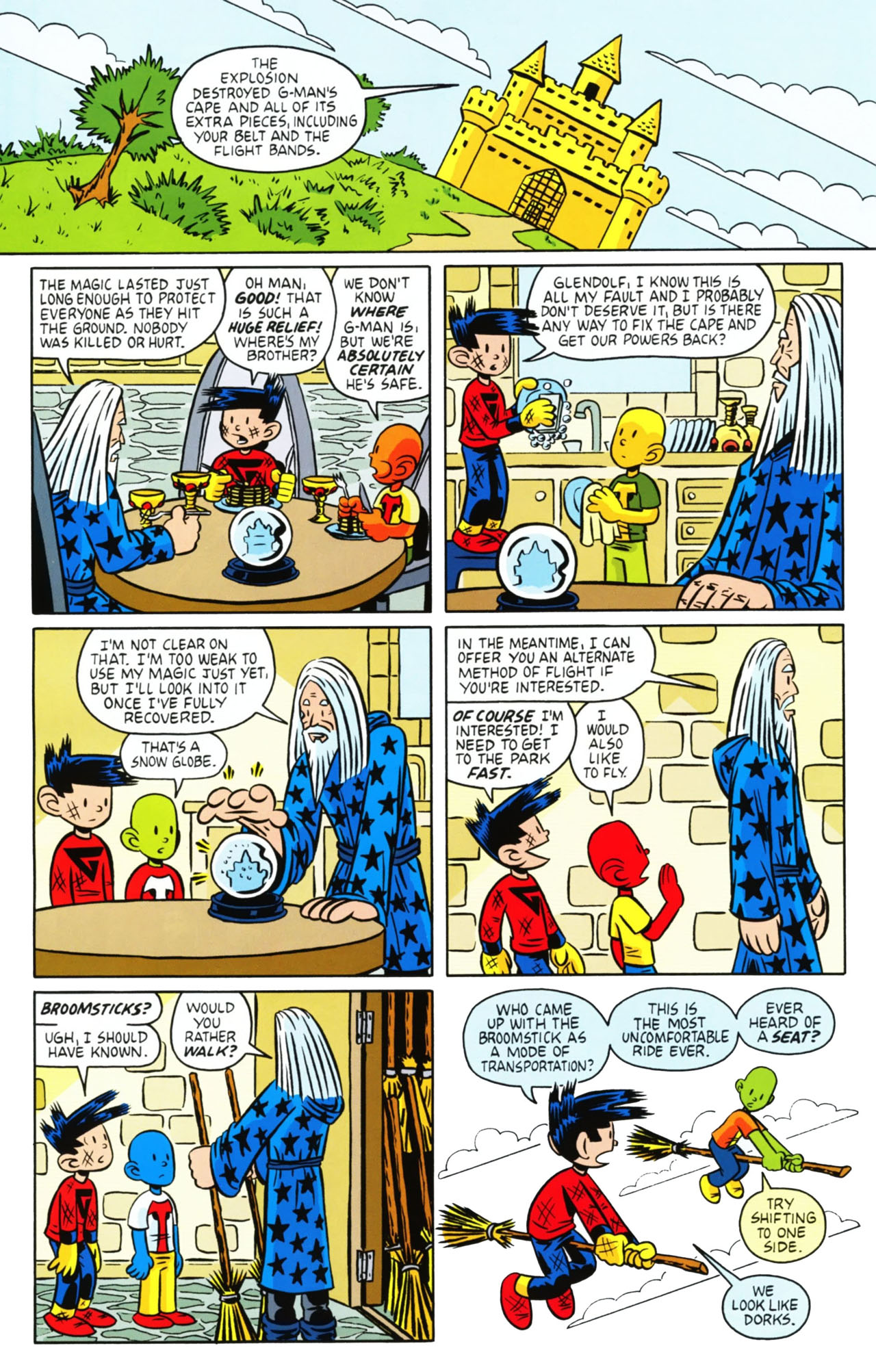Read online G-Man: Cape Crisis comic -  Issue #4 - 16