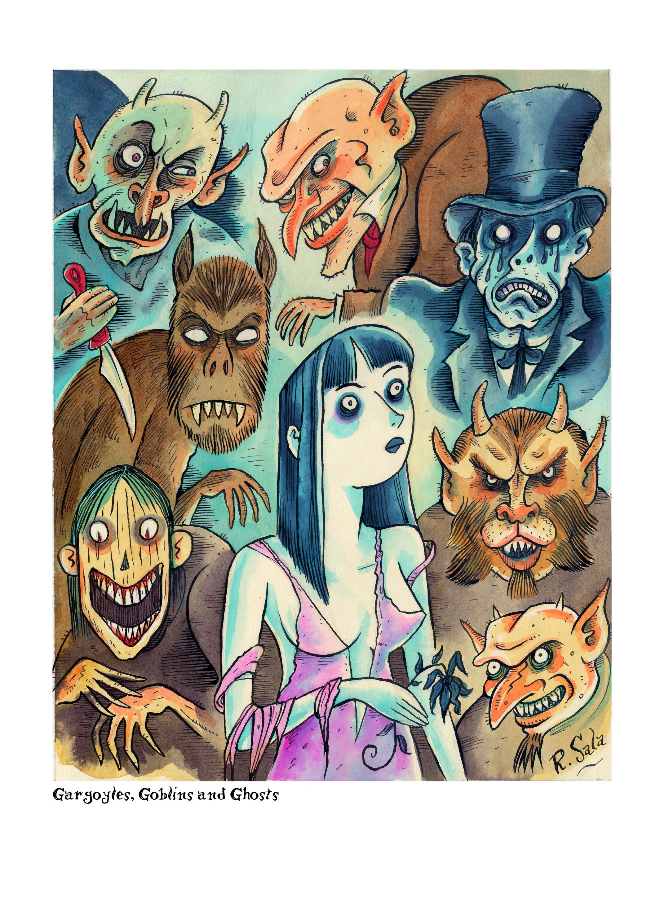 Read online Violenzia and Other Deadly Amusements comic -  Issue # TPB - 90