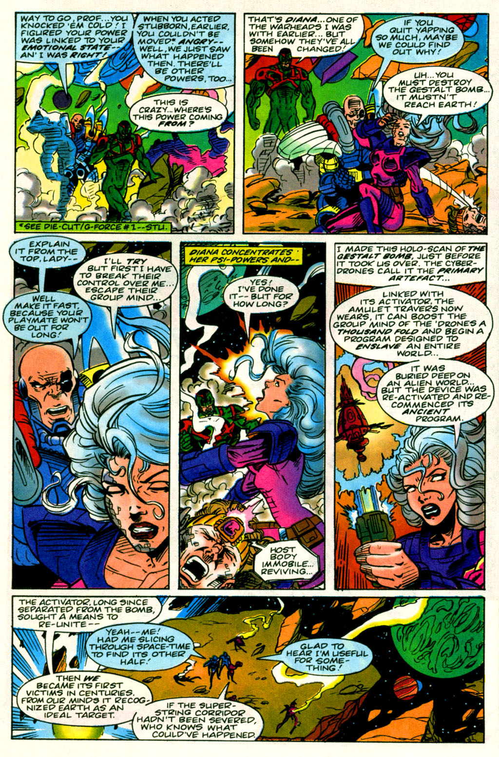 Read online Die Cut vs. G-Force comic -  Issue #2 - 5