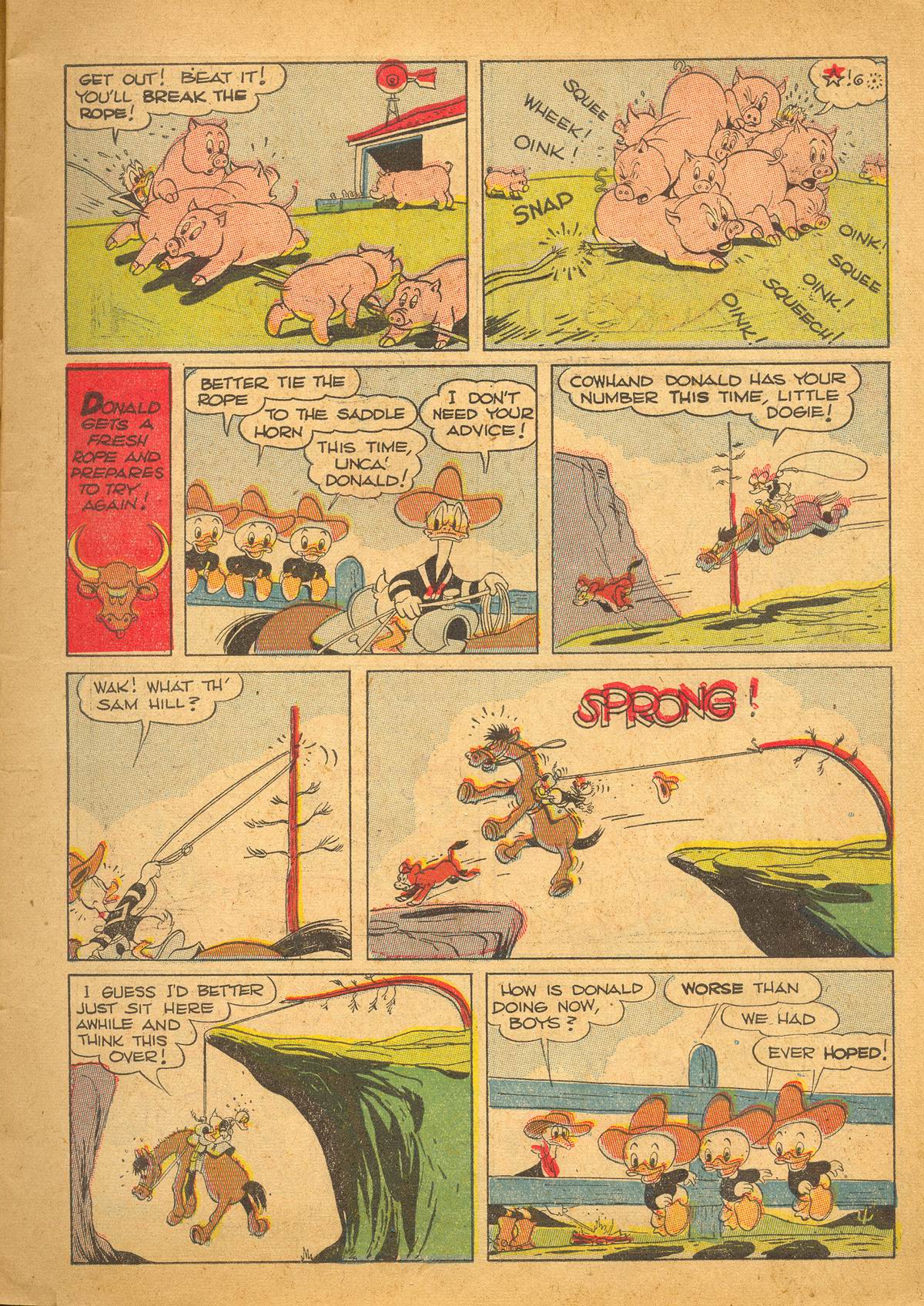 Read online Walt Disney's Comics and Stories comic -  Issue #55 - 9