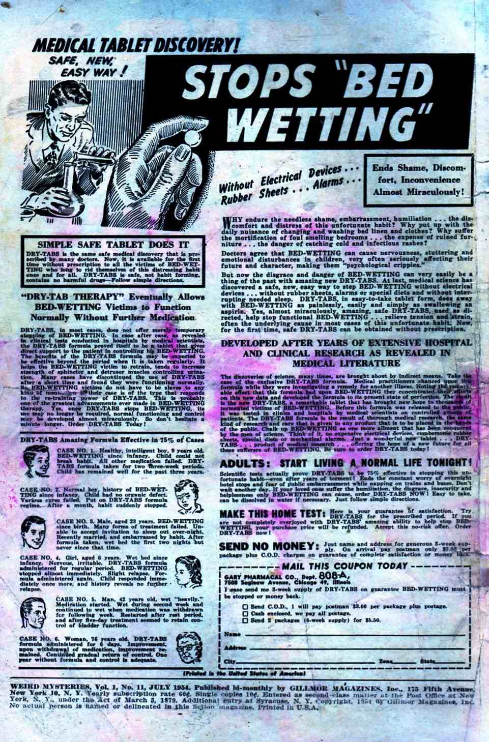 Read online Weird Mysteries (1952) comic -  Issue #11 - 2