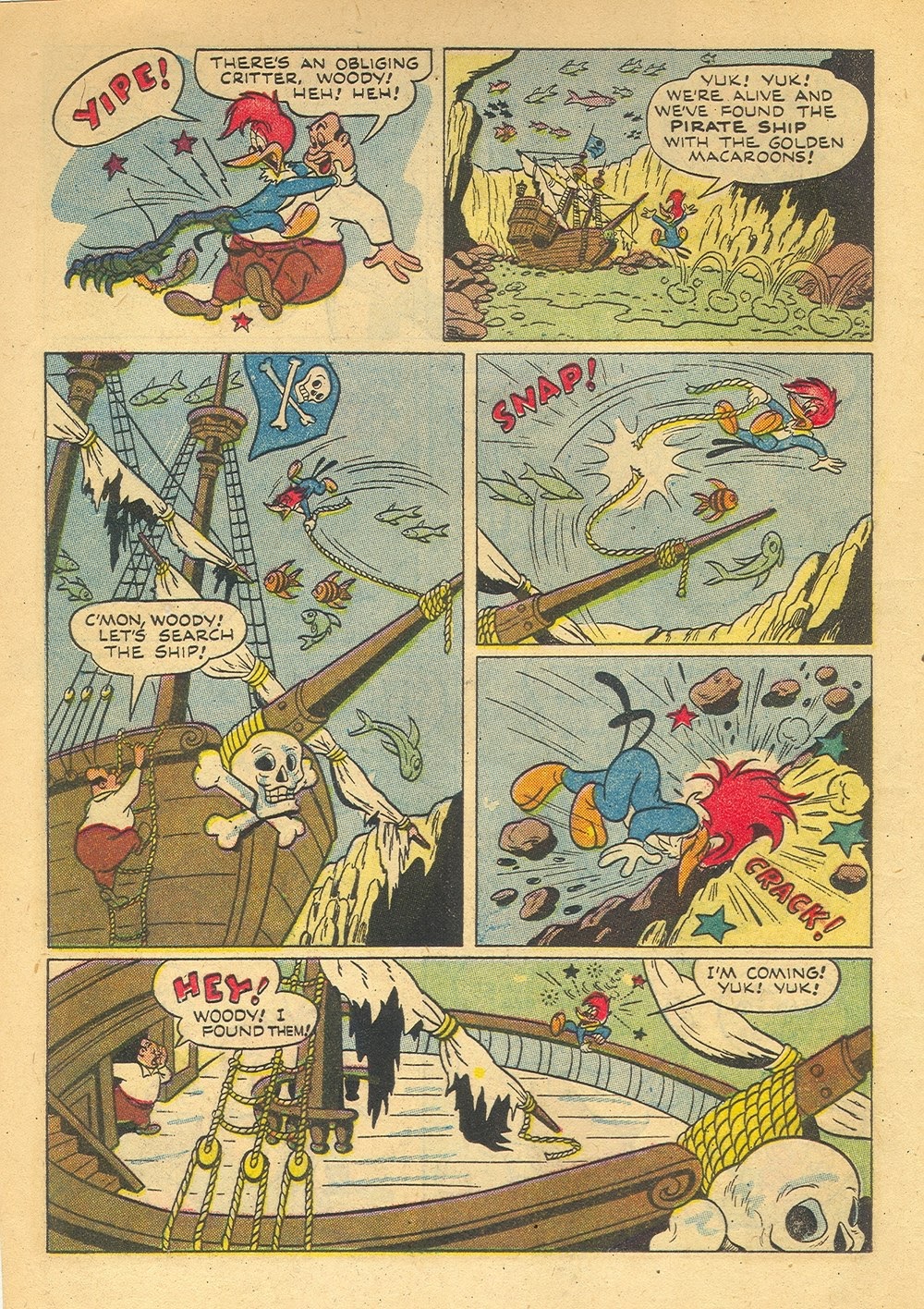 Read online Walter Lantz Woody Woodpecker (1952) comic -  Issue #17 - 12