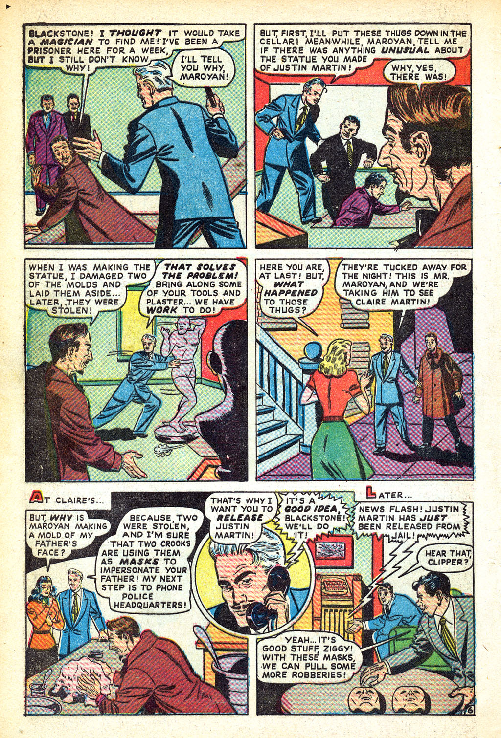 Read online Blackstone the Magician comic -  Issue #3 - 8