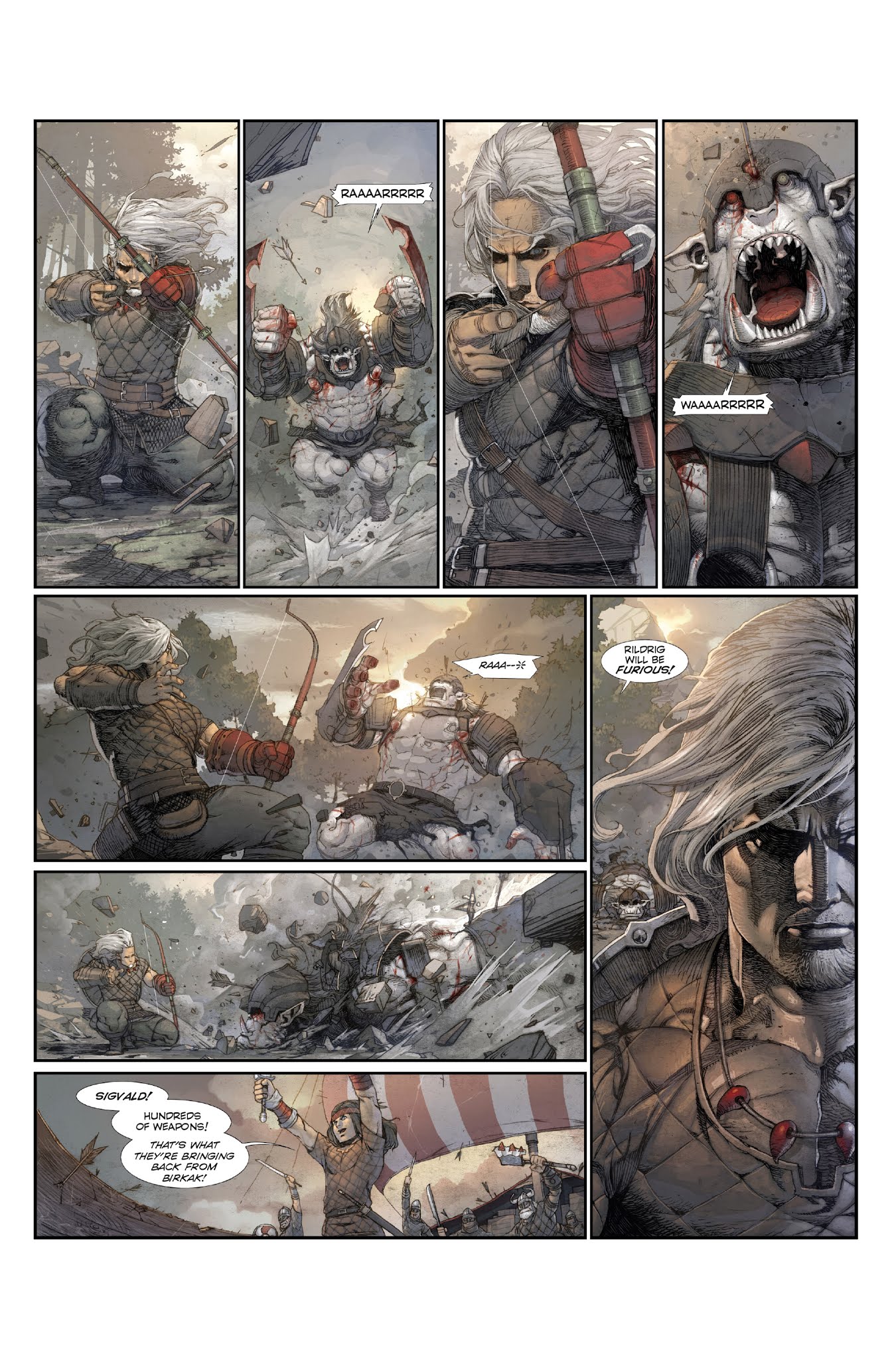 Read online Konungar: War of Crowns comic -  Issue #1 - 11