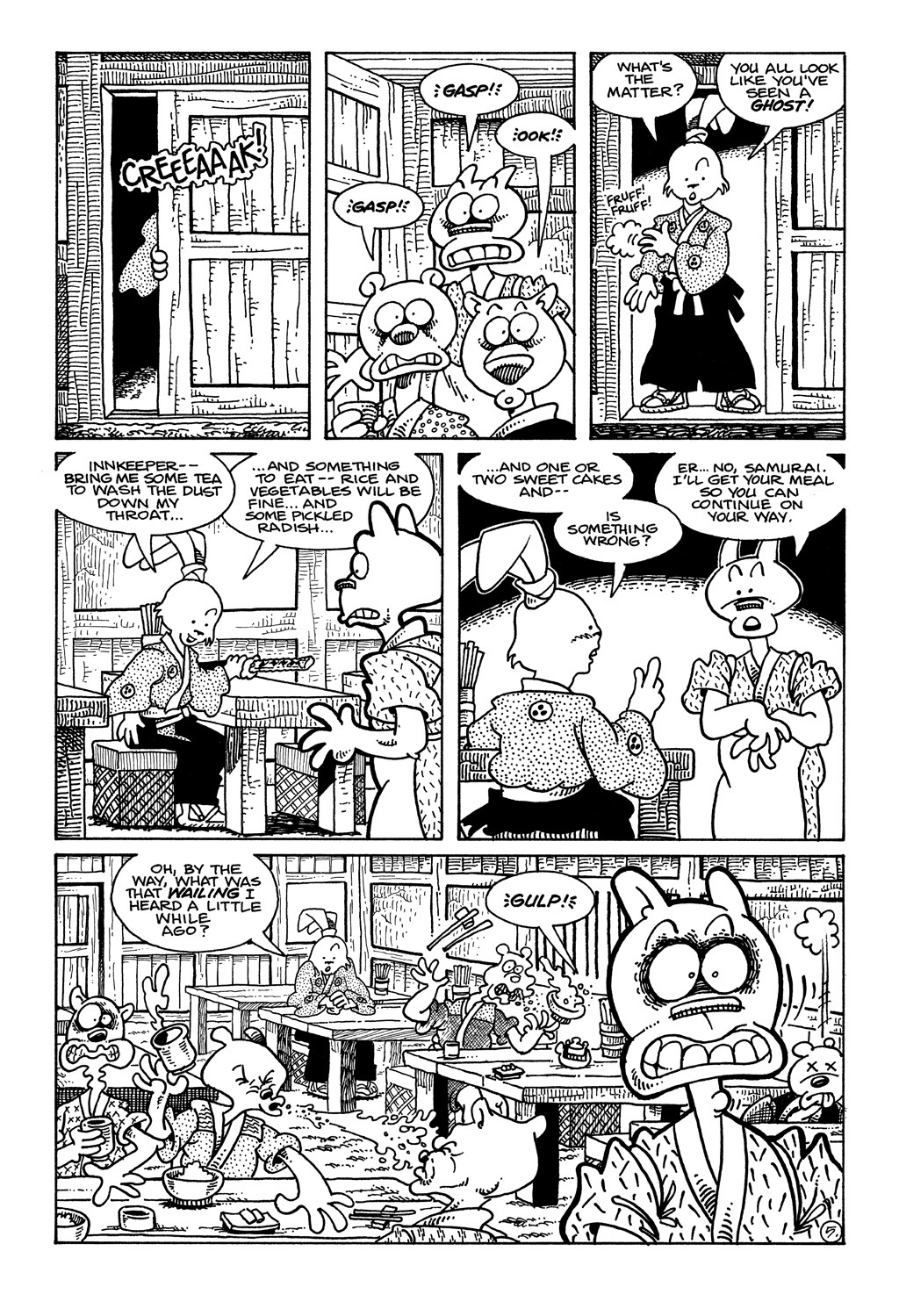 Read online Usagi Yojimbo (1987) comic -  Issue #33 - 7