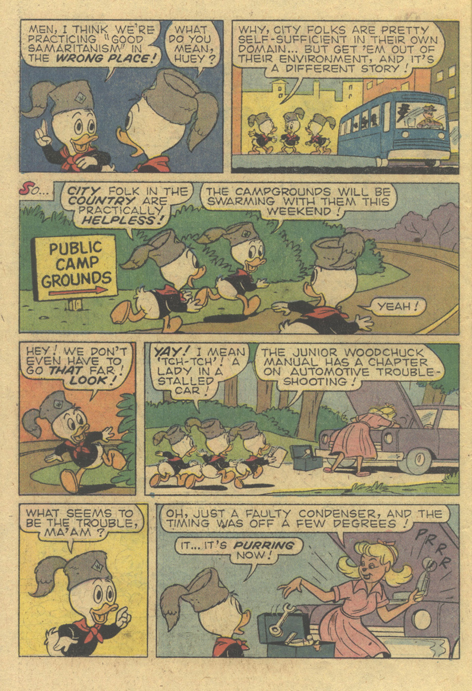 Read online Huey, Dewey, and Louie Junior Woodchucks comic -  Issue #37 - 22