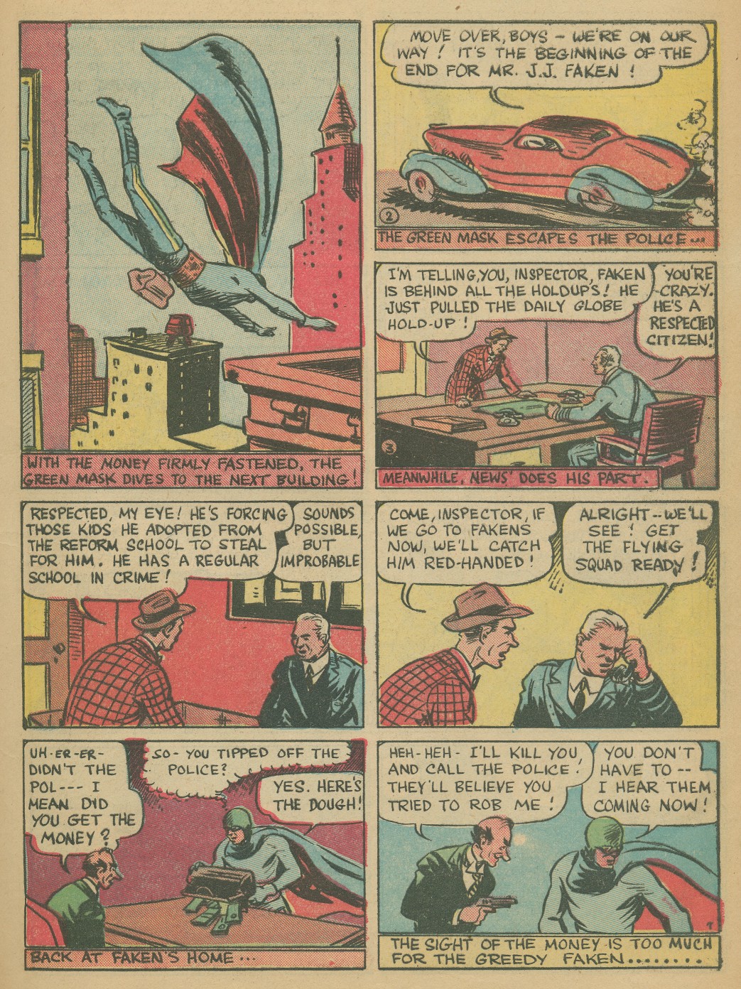Read online Mystery Men Comics comic -  Issue #3 - 9