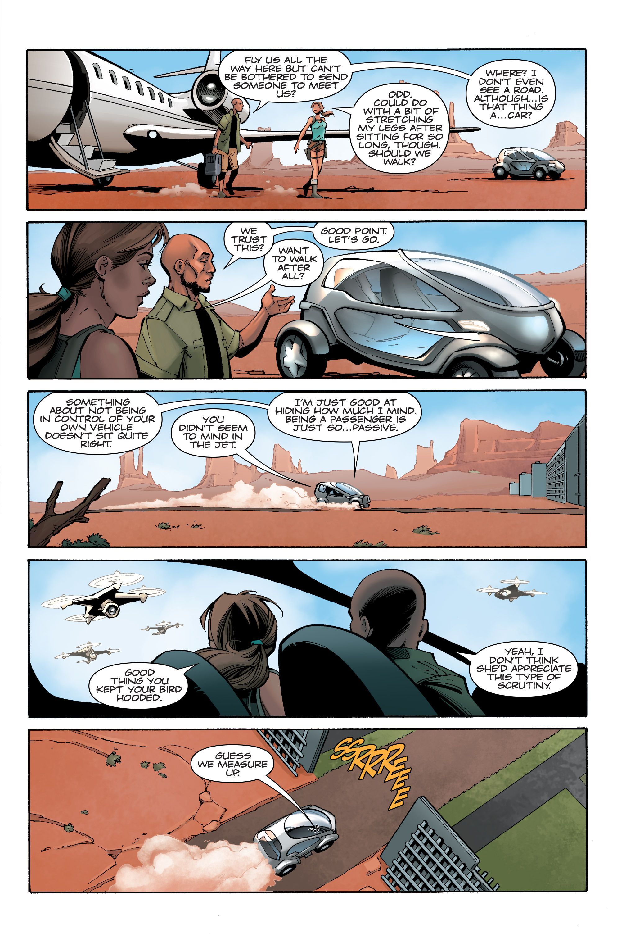 Read online Lara Croft and the Frozen Omen comic -  Issue #3 - 7