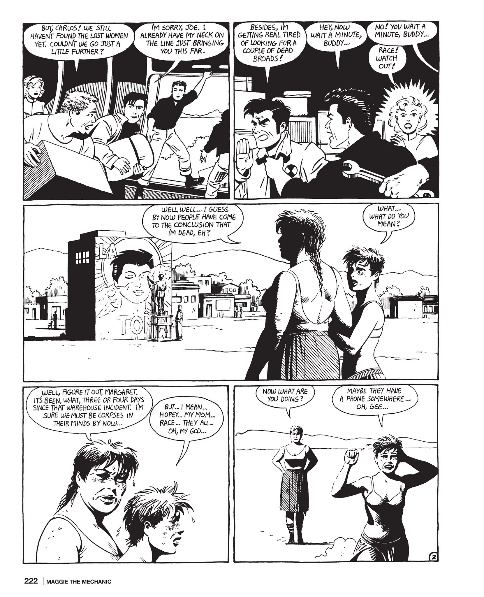 Read online Maggie the Mechanic: The Love & Rockets Library - Locas comic -  Issue # TPB (Part 3) - 33