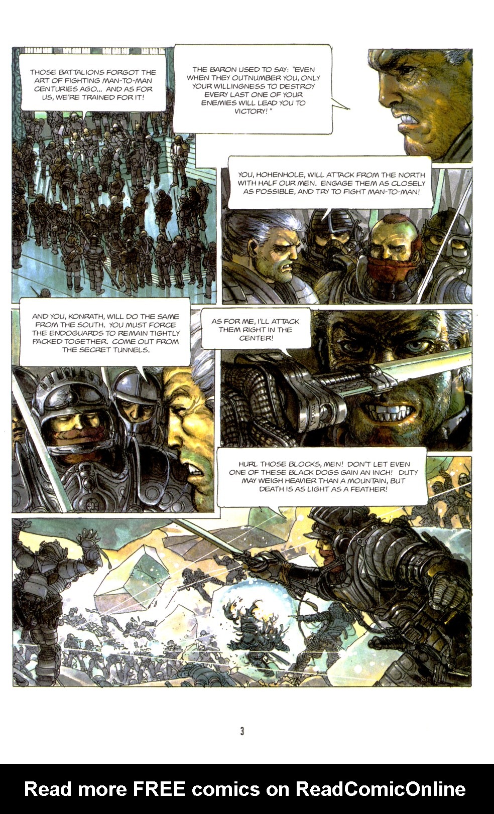Read online The Metabarons comic -  Issue #2 - The Last Stand - 5