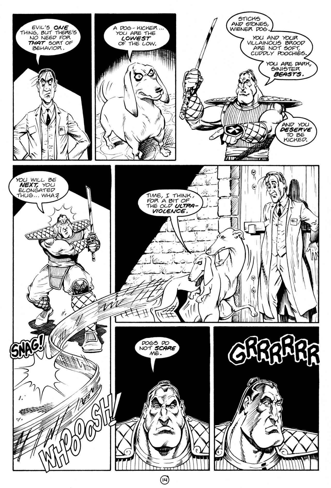 Read online Paul the Samurai (1992) comic -  Issue #3 - 16