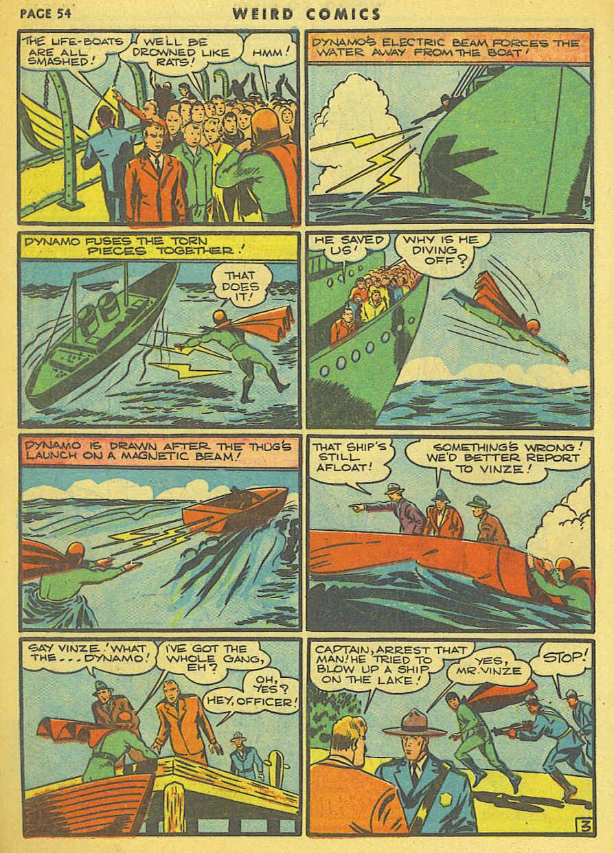 Read online Weird Comics comic -  Issue #10 - 50