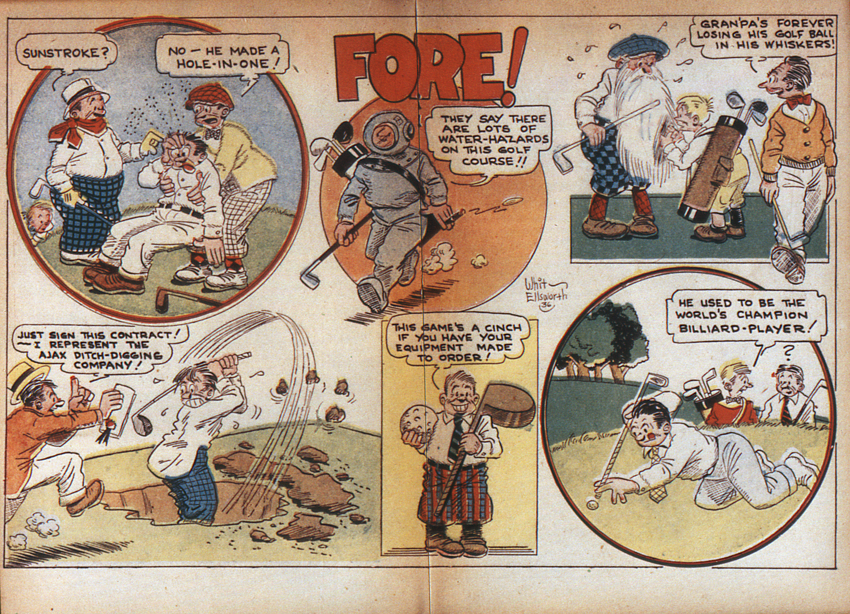 Read online Adventure Comics (1938) comic -  Issue #7 - 35