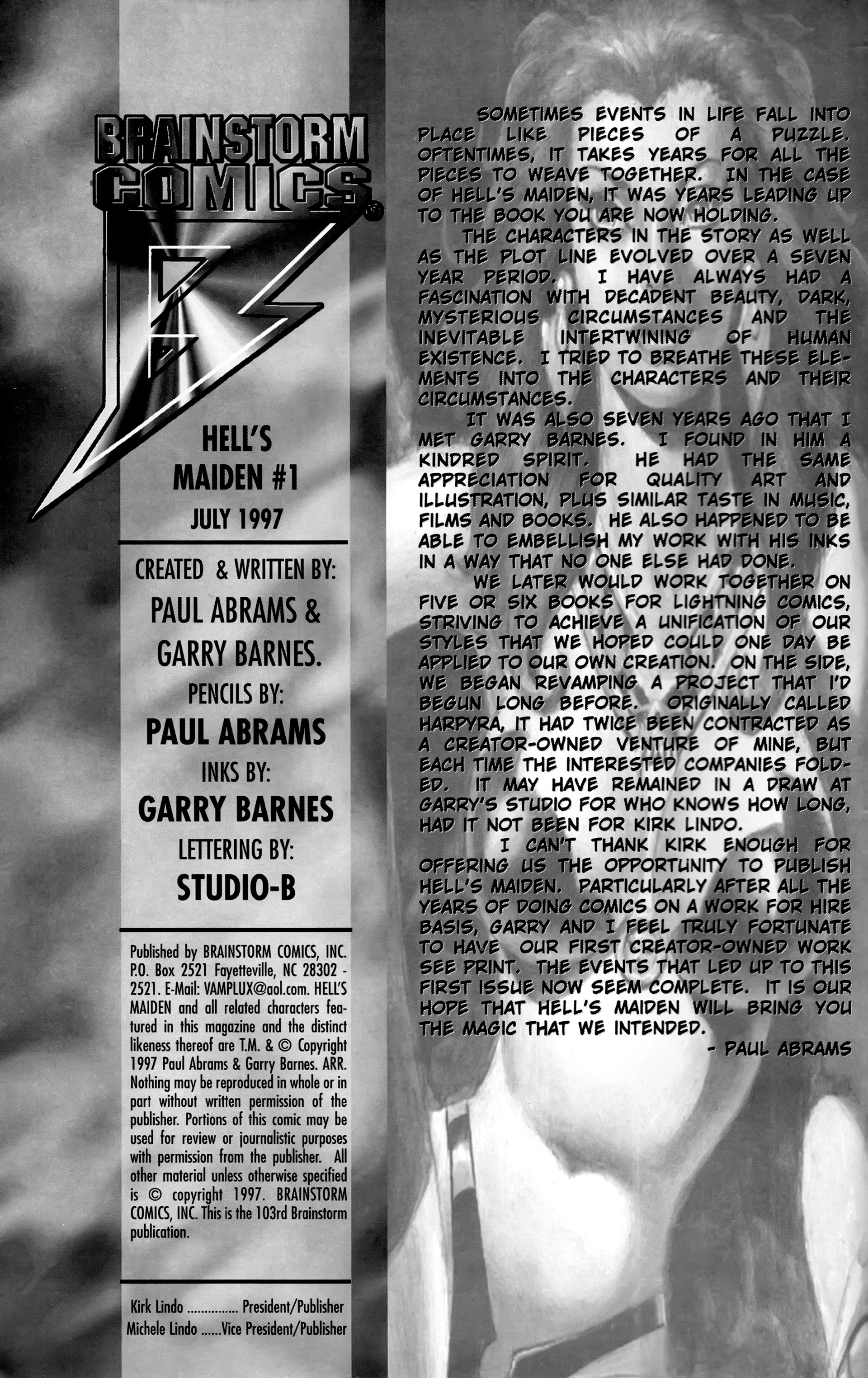 Read online Hell's Maiden comic -  Issue # Full - 2