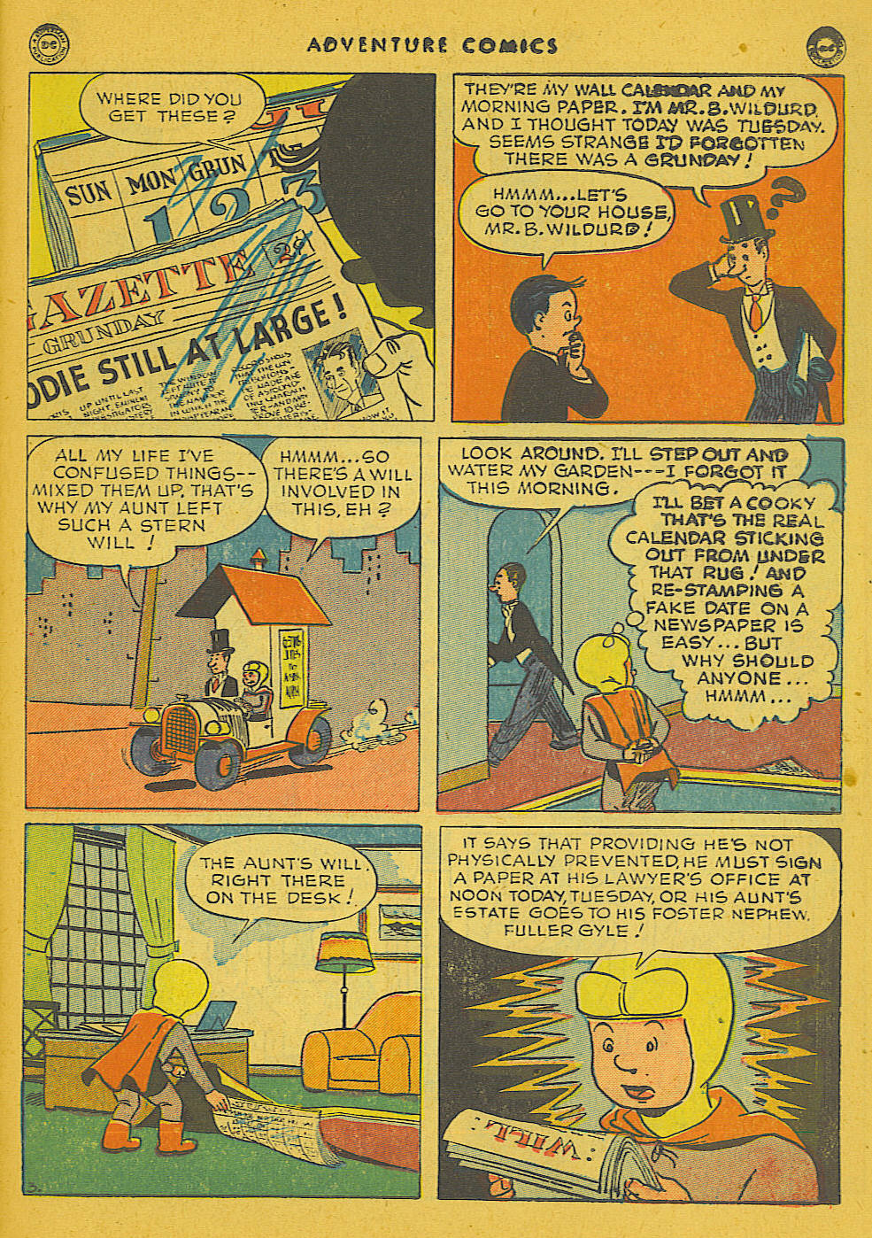 Read online Adventure Comics (1938) comic -  Issue #102 - 29