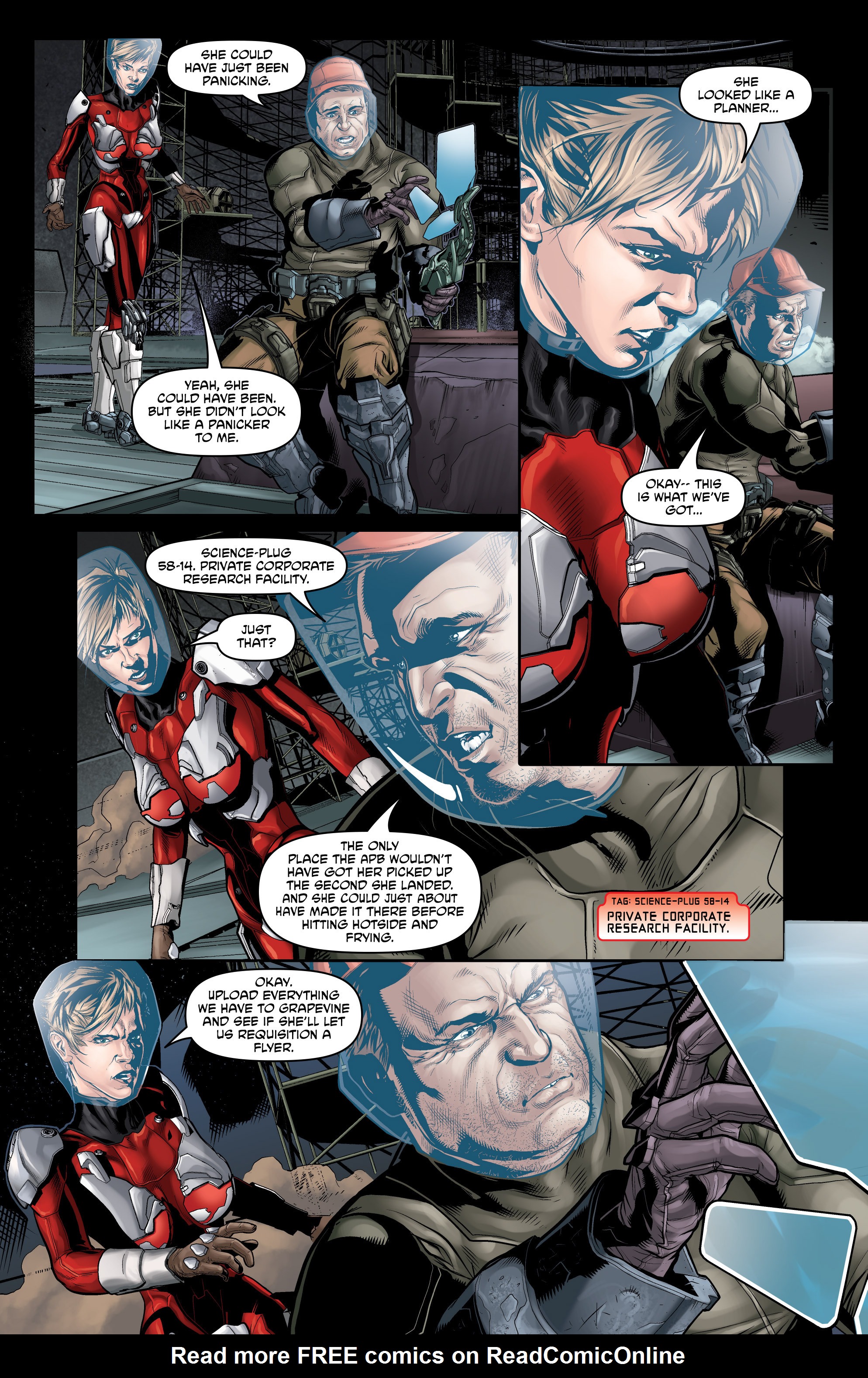 Read online Mercury Heat comic -  Issue #3 - 18