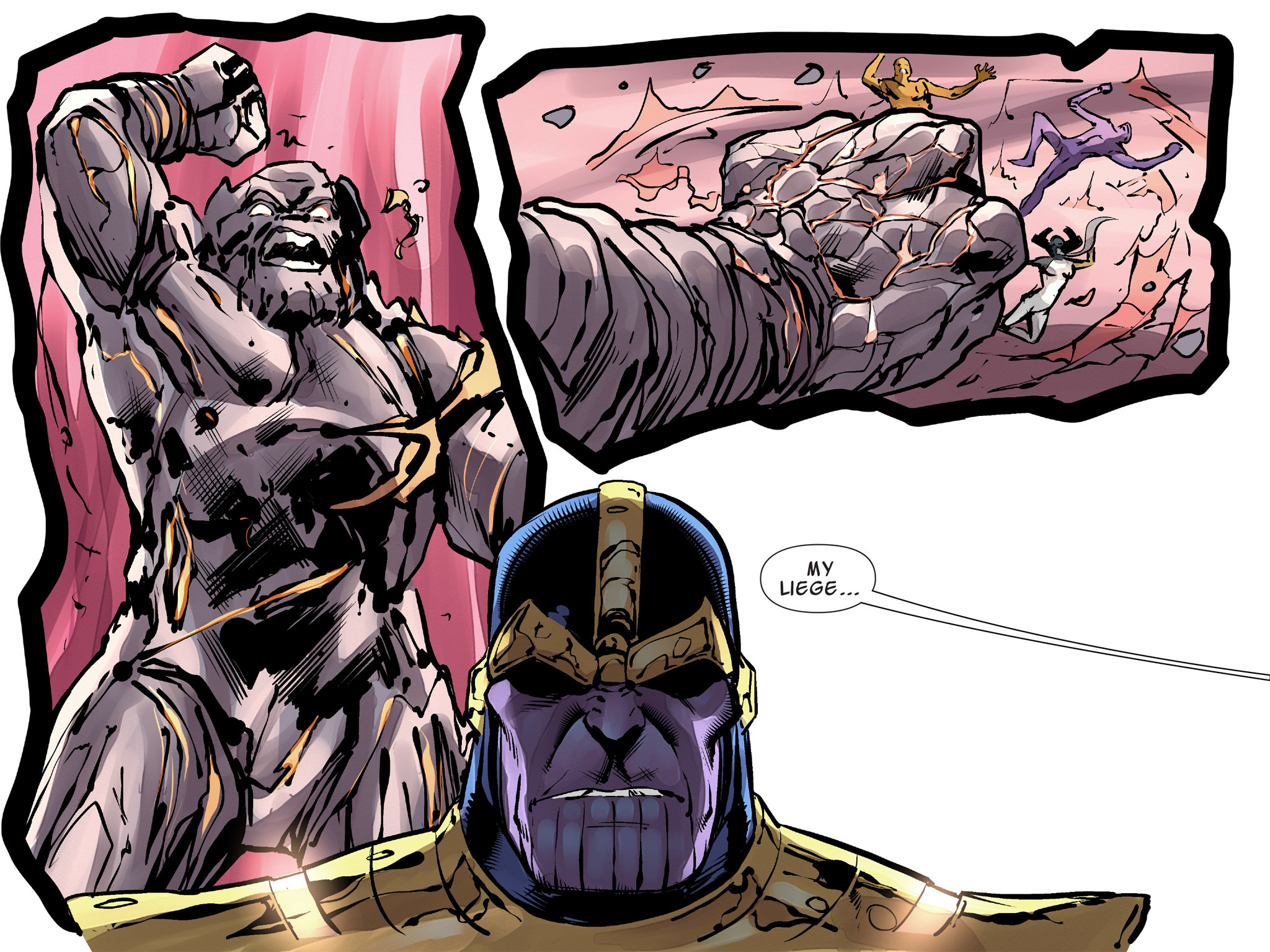 Read online Thanos: A God Up There Listening comic -  Issue # TPB - 275