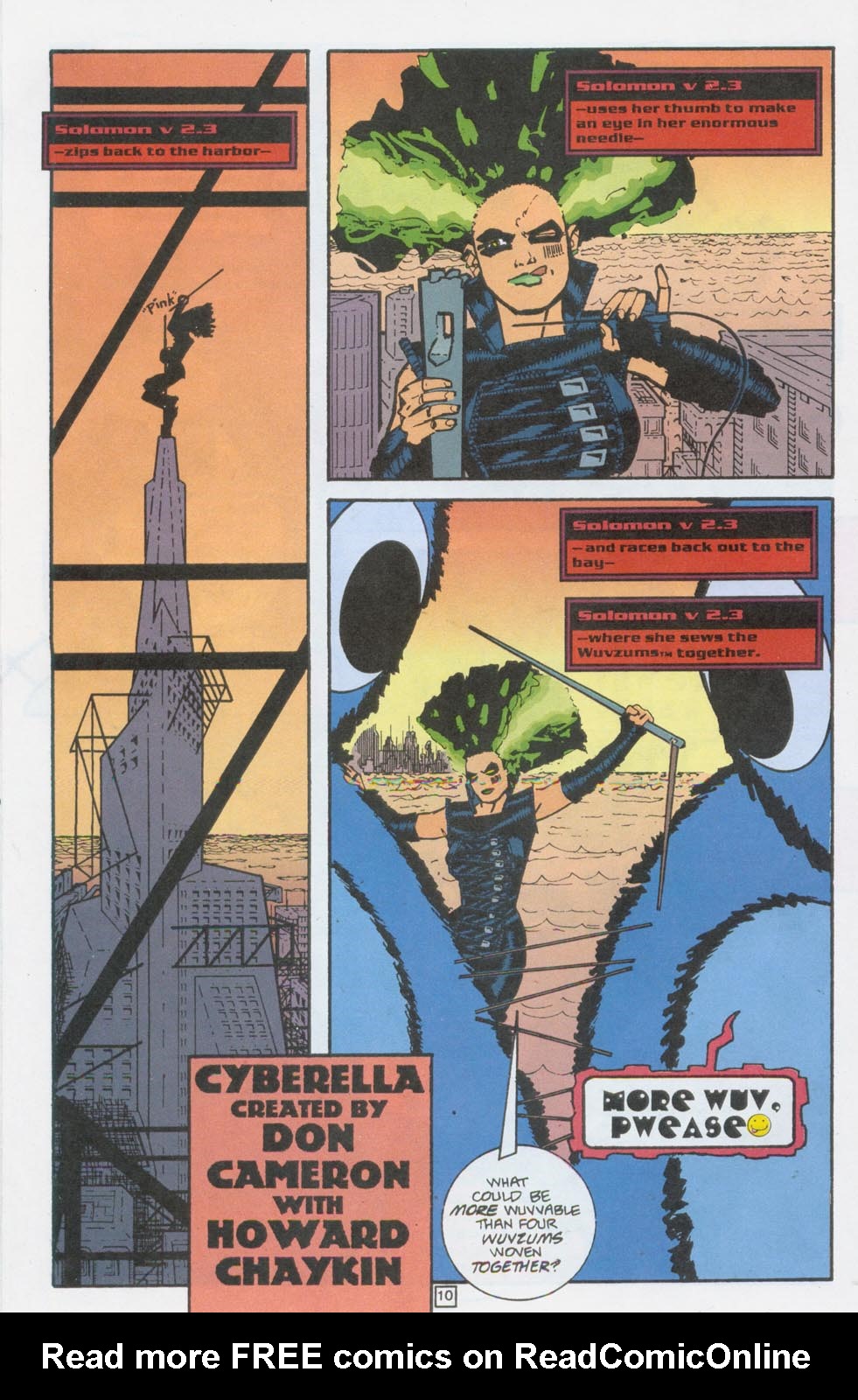 Read online Cyberella comic -  Issue #12 - 10