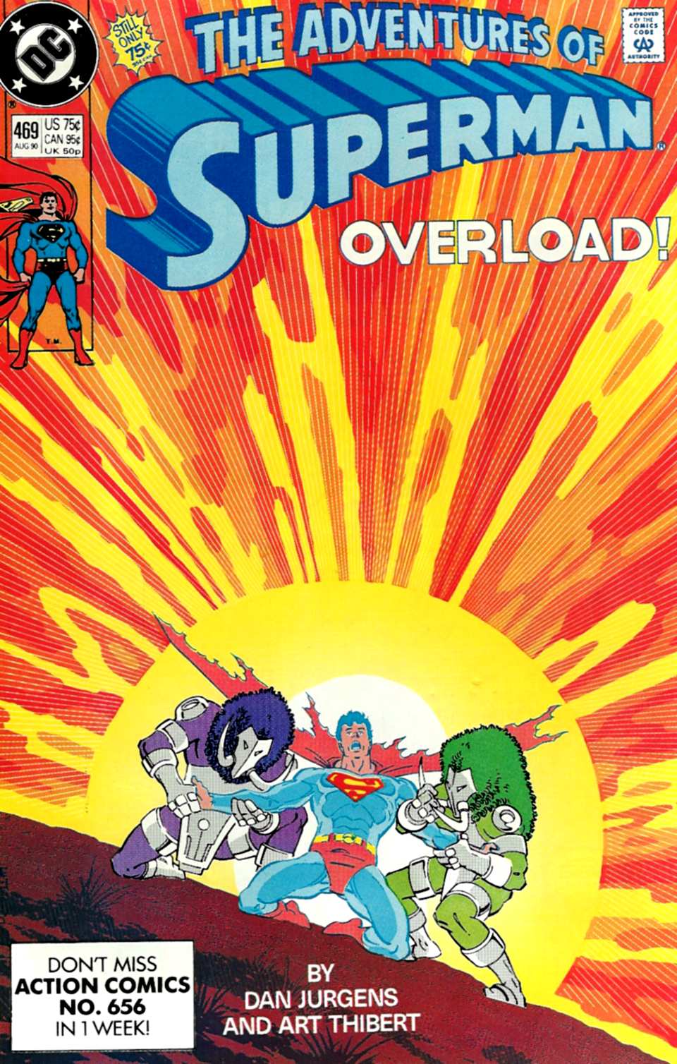 Read online Adventures of Superman (1987) comic -  Issue #469 - 1