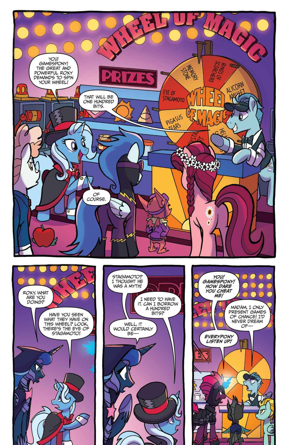 Read online My Little Pony: Nightmare Knights comic -  Issue #3 - 4